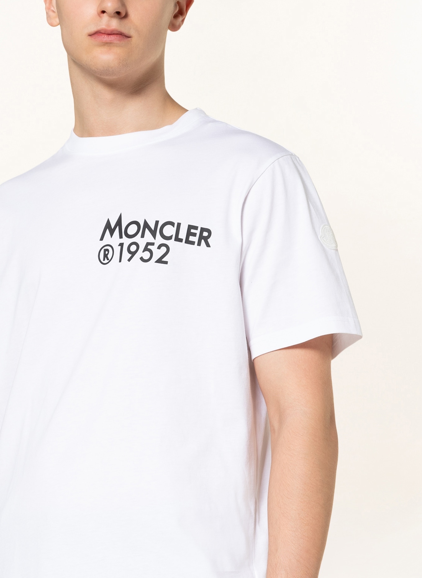 MONCLER GENIUS T-shirt, Color: WHITE (Image 4)