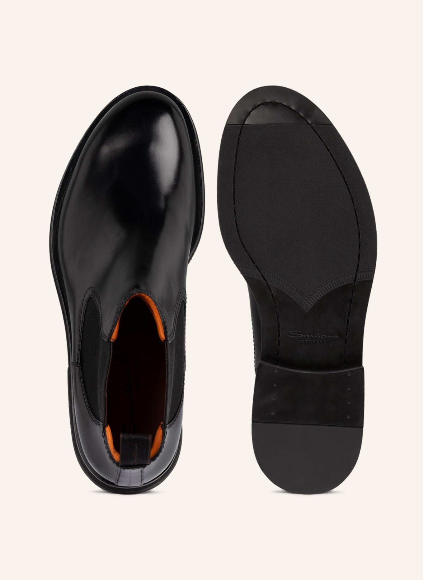 Santoni  boots CONOR, Color: BLACK (Image 5)