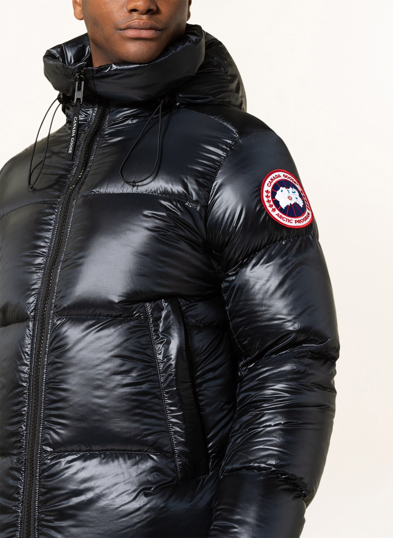 CANADA GOOSE Down jacket CROFTON, Color: BLACK (Image 5)