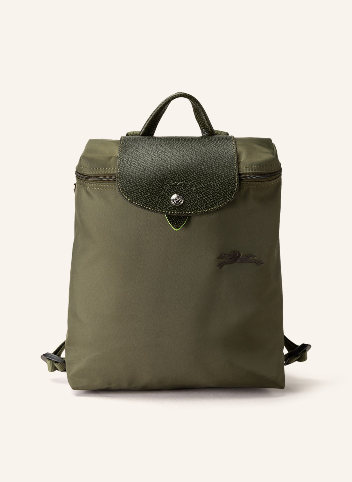 LONGCHAMP Rucksack LE PLIAGE GREEN: DUNKELGRÜN