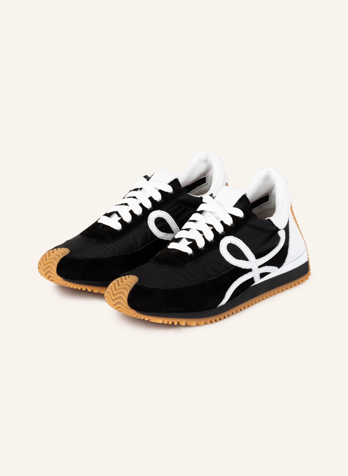 LOEWE Sneakers FLOW RUNNER, Color: WHITE/ BLACK (Image 1)