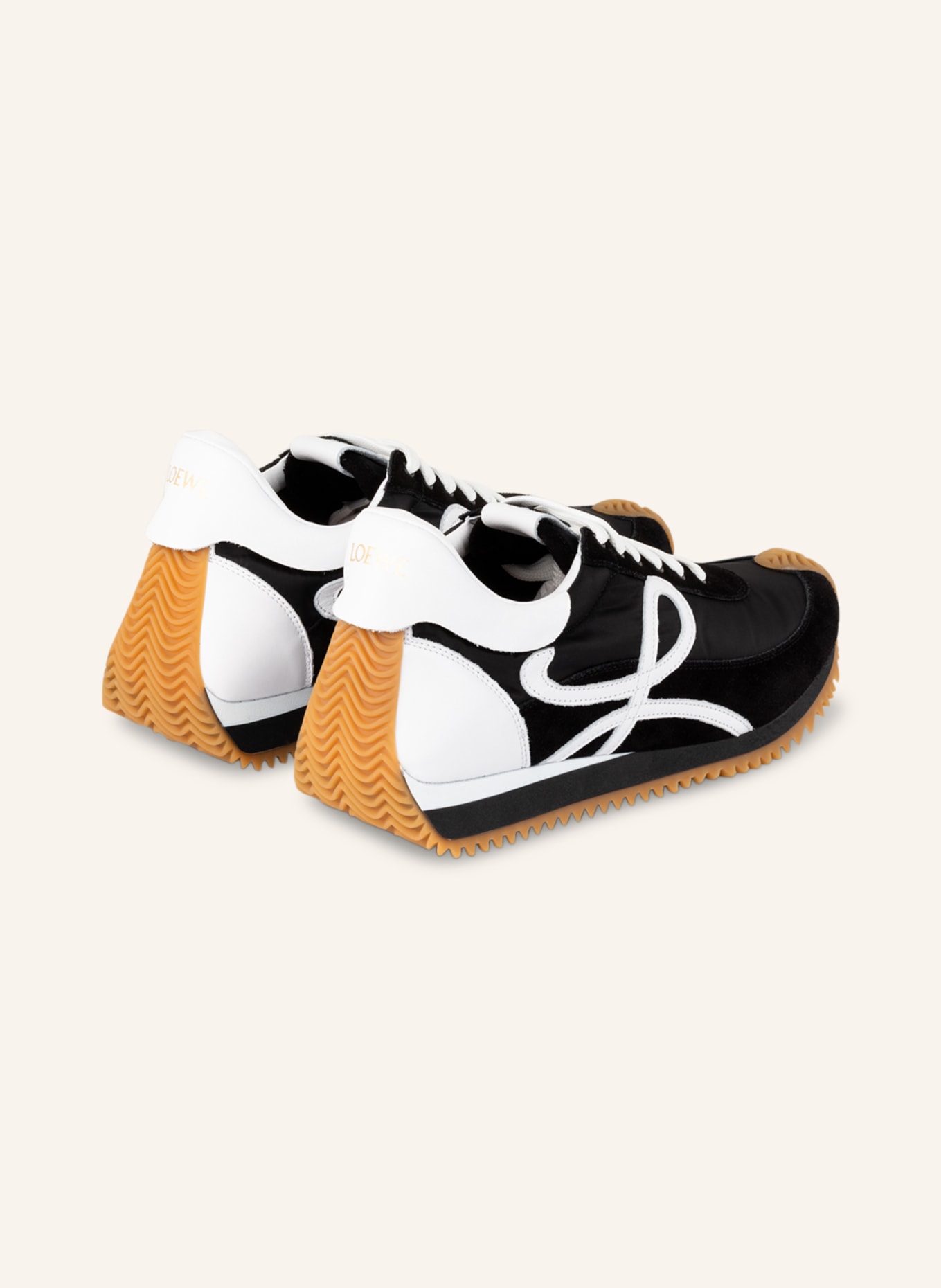 LOEWE Sneakers FLOW RUNNER, Color: WHITE/ BLACK (Image 2)