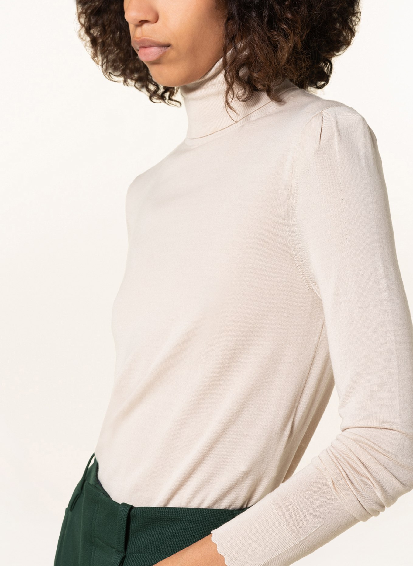 Chloé Turtleneck sweater, Color: BEIGE (Image 4)