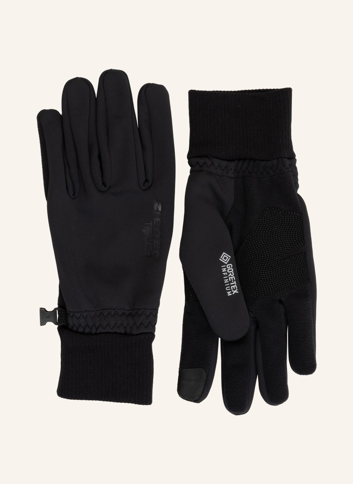 En kalkoen Beenmerg ziener Ski gloves IDAHO GTX INFINIUM TOUCH with touchscreen function in  black