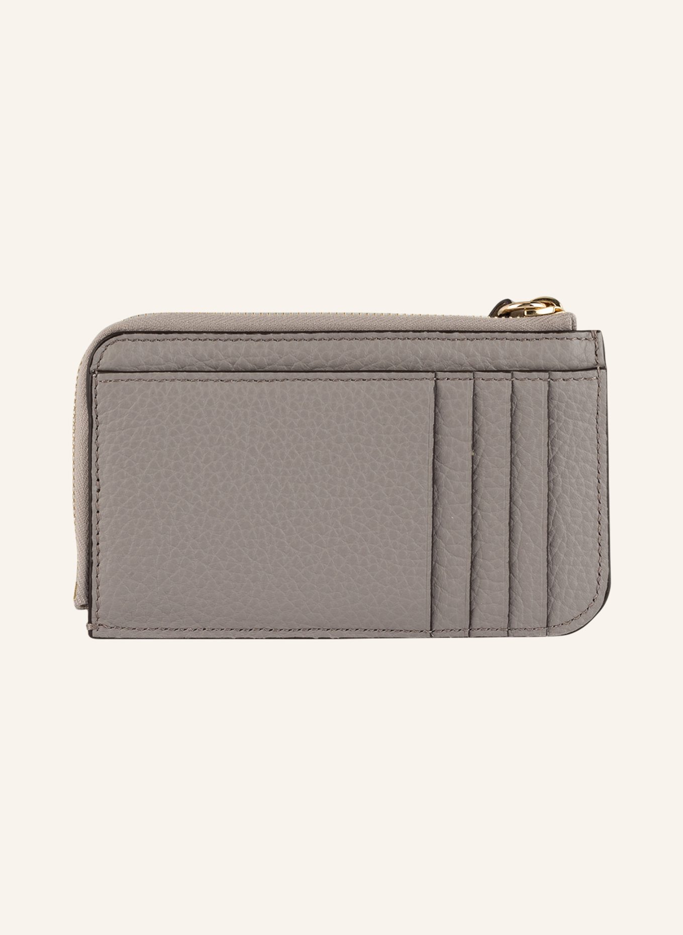 Chloé Kartenetui ALPHABET mit Münzfach: CASHMERE GREY