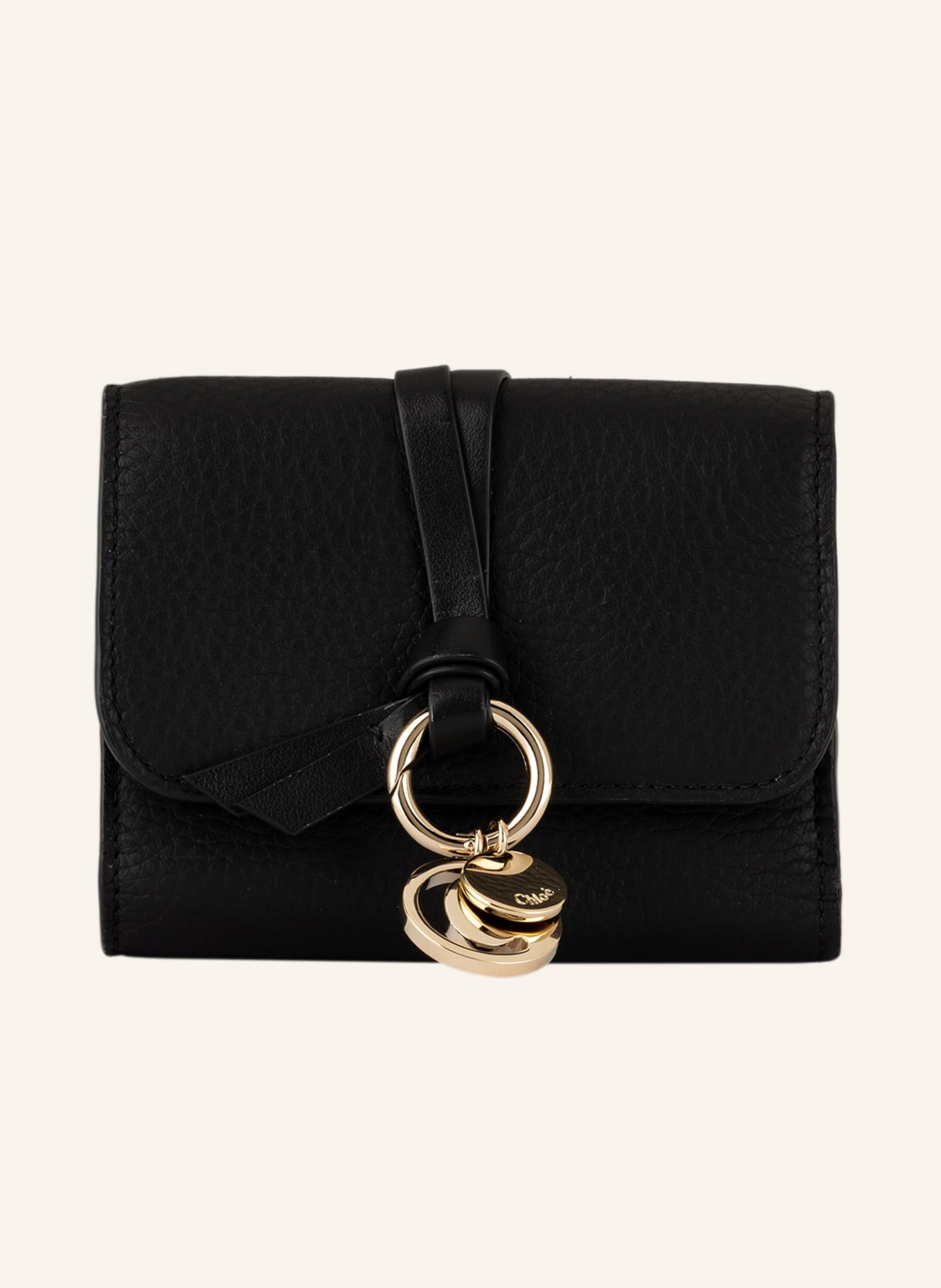 Chloé Geldbörse ALPHABET : BLACK