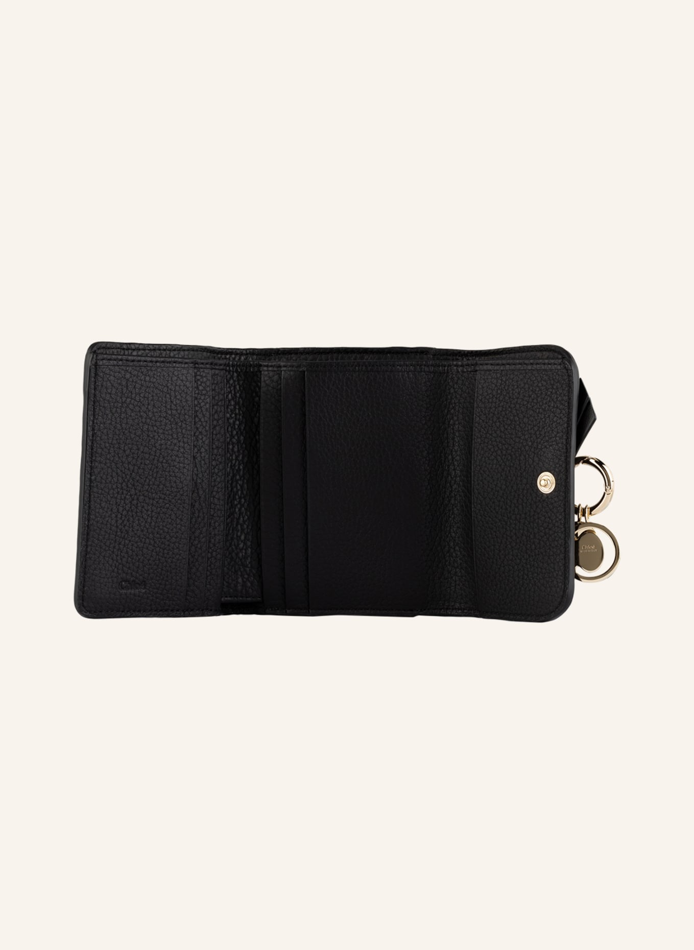 Chloé Geldbörse ALPHABET : BLACK