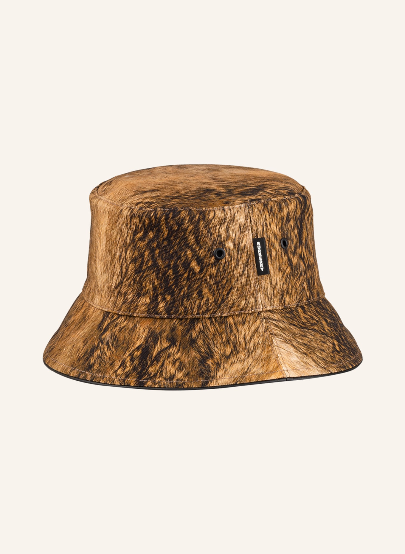 BURBERRY Klobouk Bucket Hat, Barva: BÉŽOVÁ/ KRÉMOVÁ/ ČERNÁ (Obrázek 2)