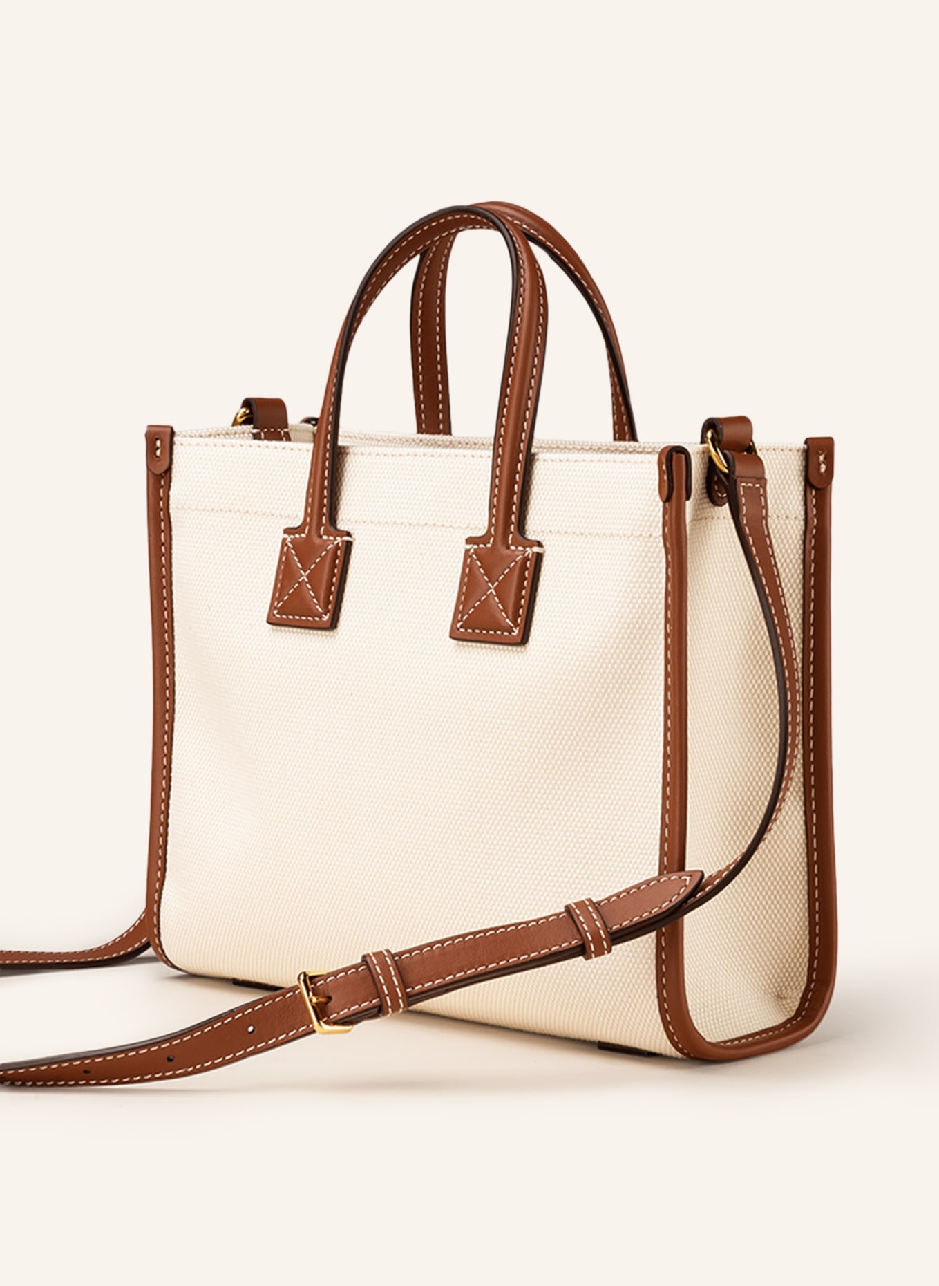 BURBERRY Handbag FREYA MINI, Color: CREAM/ BROWN (Image 2)
