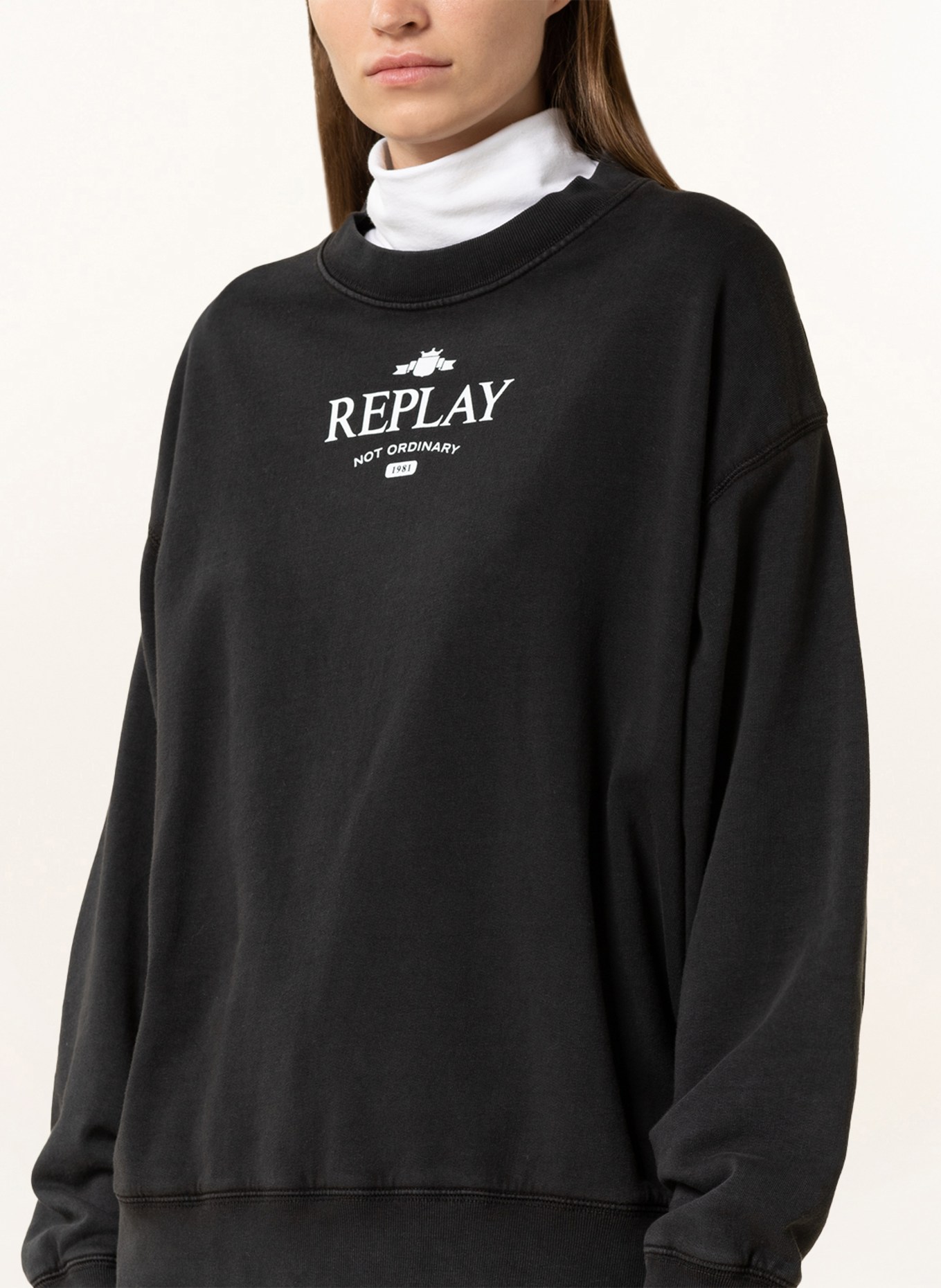 REPLAY Sweatshirt , Farbe: SCHWARZ (Bild 4)