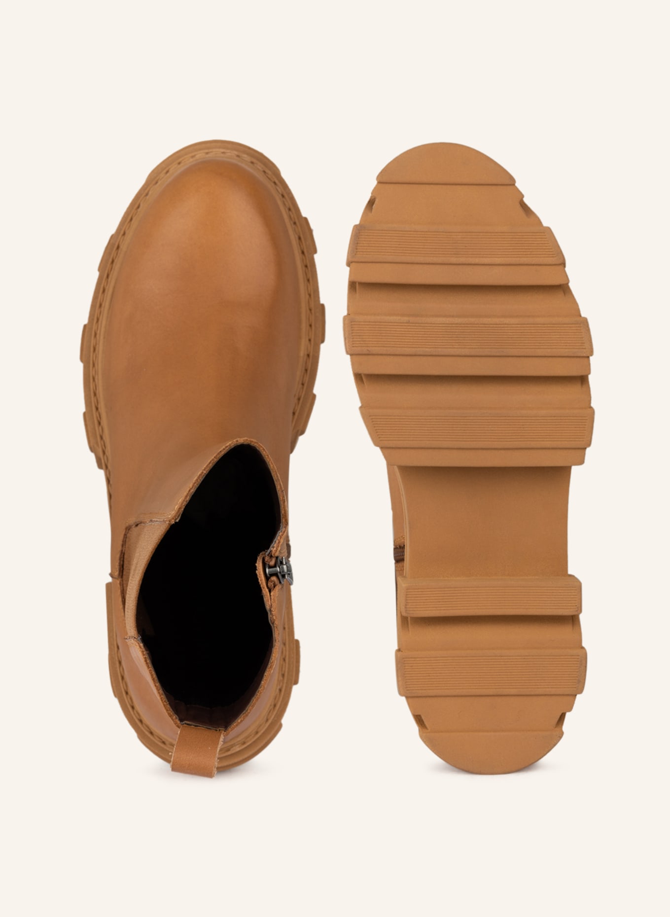 INUOVO Chelsea-Boots, Farbe: CAMEL (Bild 5)