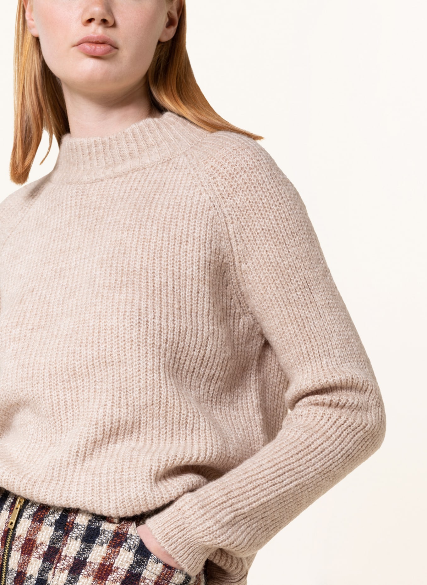 ONLY Pullover, Farbe: BEIGE (Bild 4)