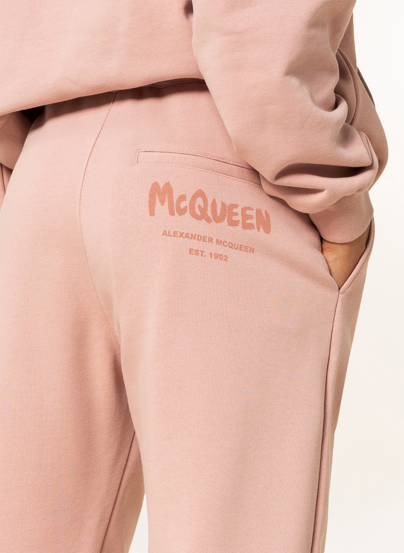 Alexander McQUEEN Sweatpants, Color: ROSE (Image 5)