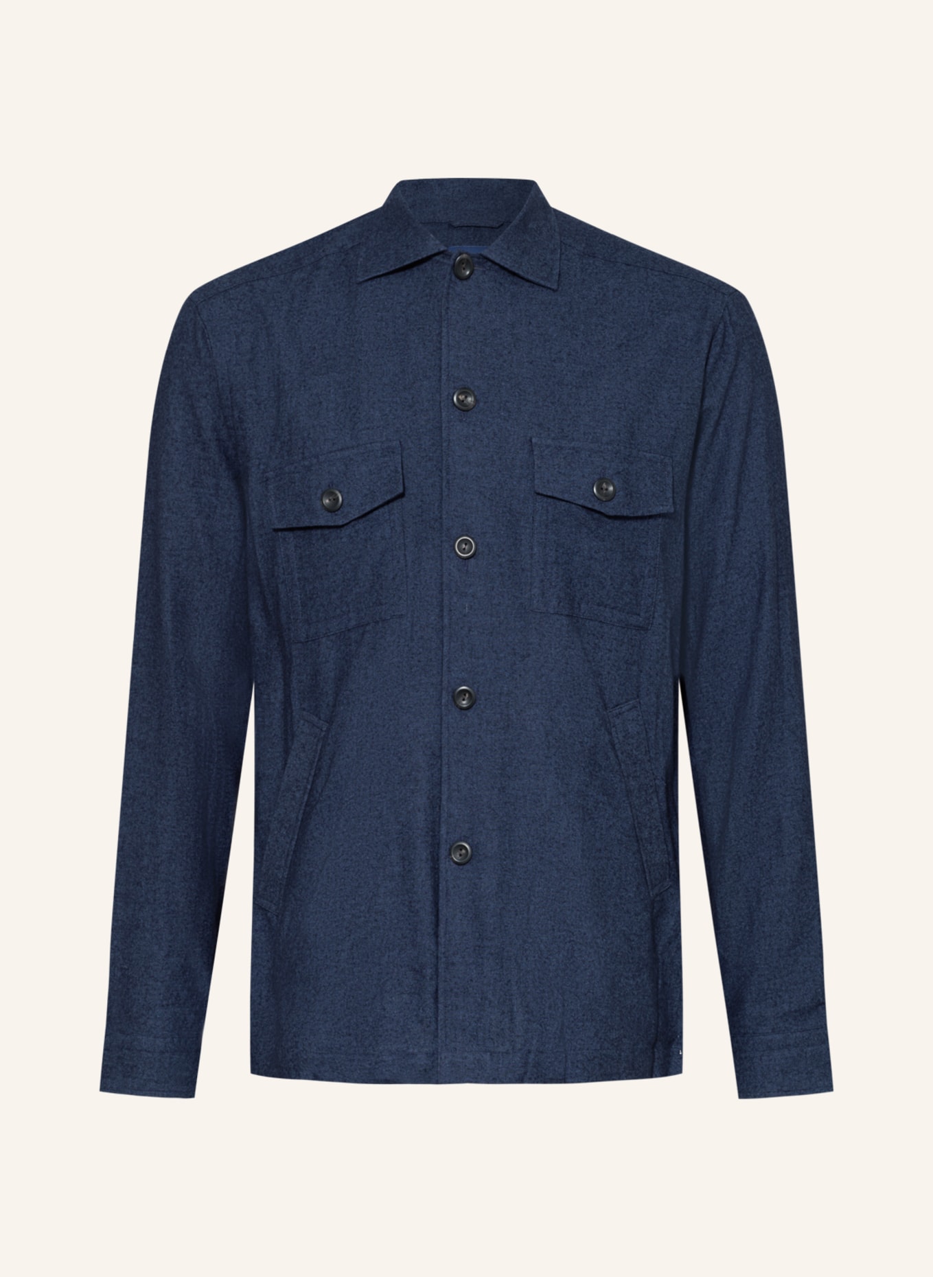 ETON Overshirt: BLAU