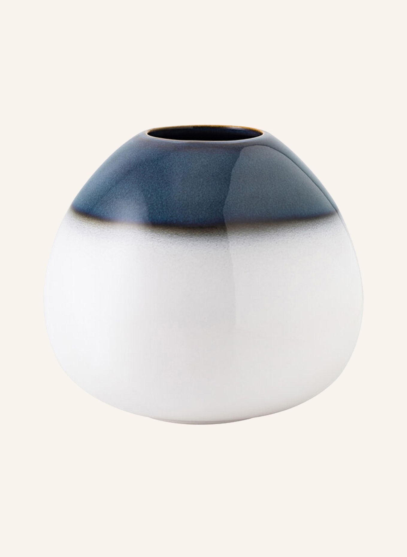 Villeroy & Boch Vase DROP SMALL, Farbe: BLAU/ WEISS (Bild 1)