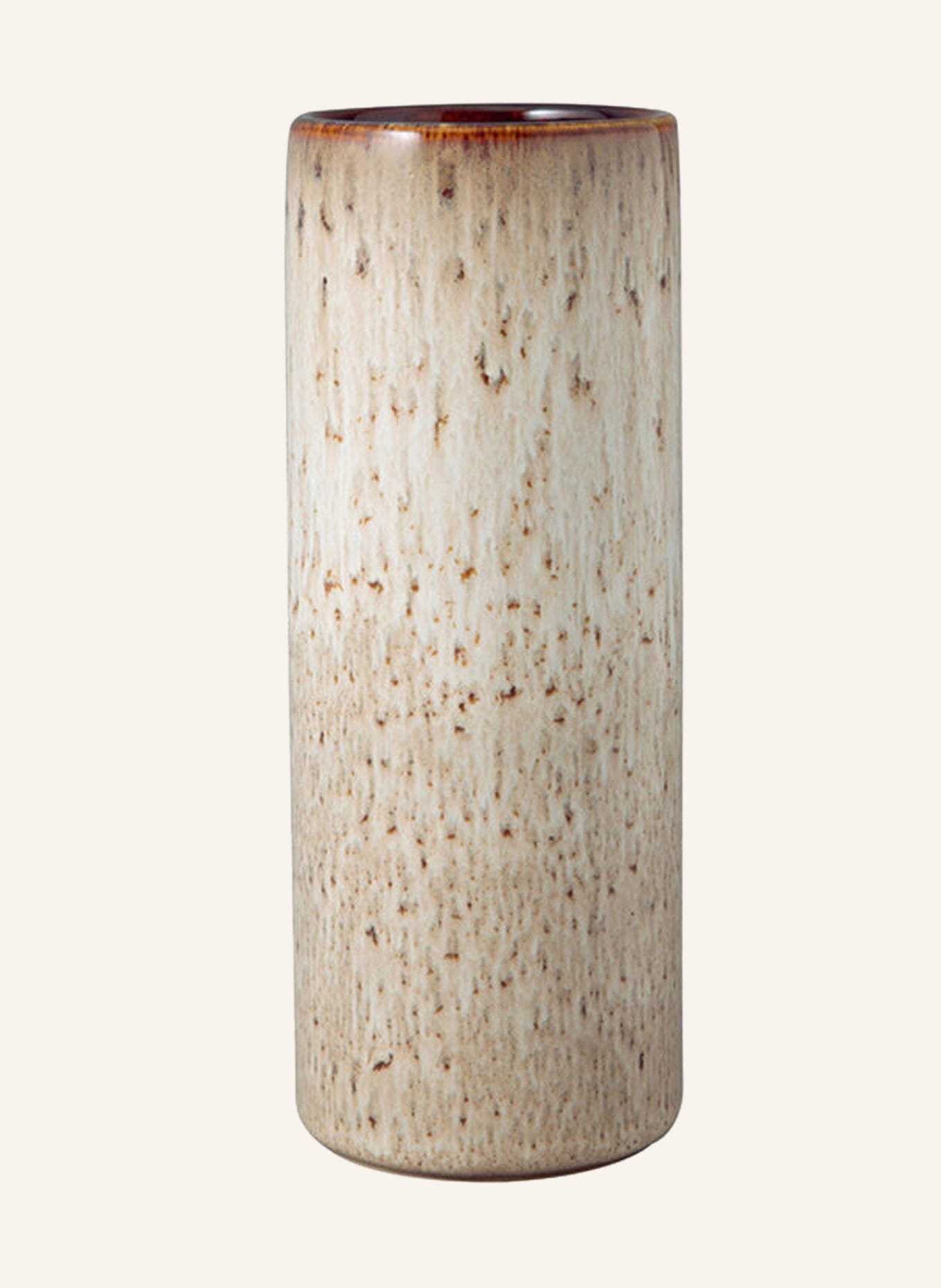 Villeroy & Boch Vase CYLINDER SMALL, Farbe: WEISS/ GRAU (Bild 1)