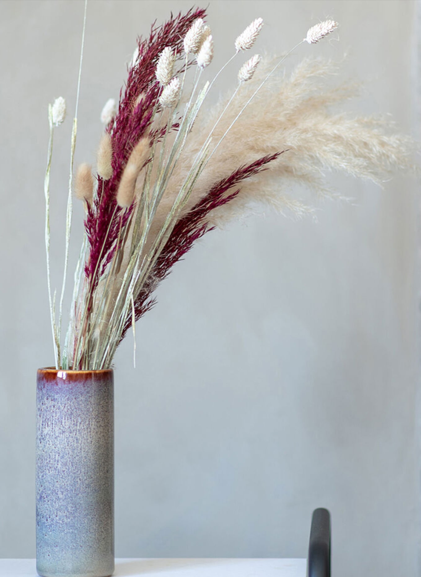 Villeroy & Boch Vase CYLINDER SMALL, Farbe: WEISS/ GRAU (Bild 2)