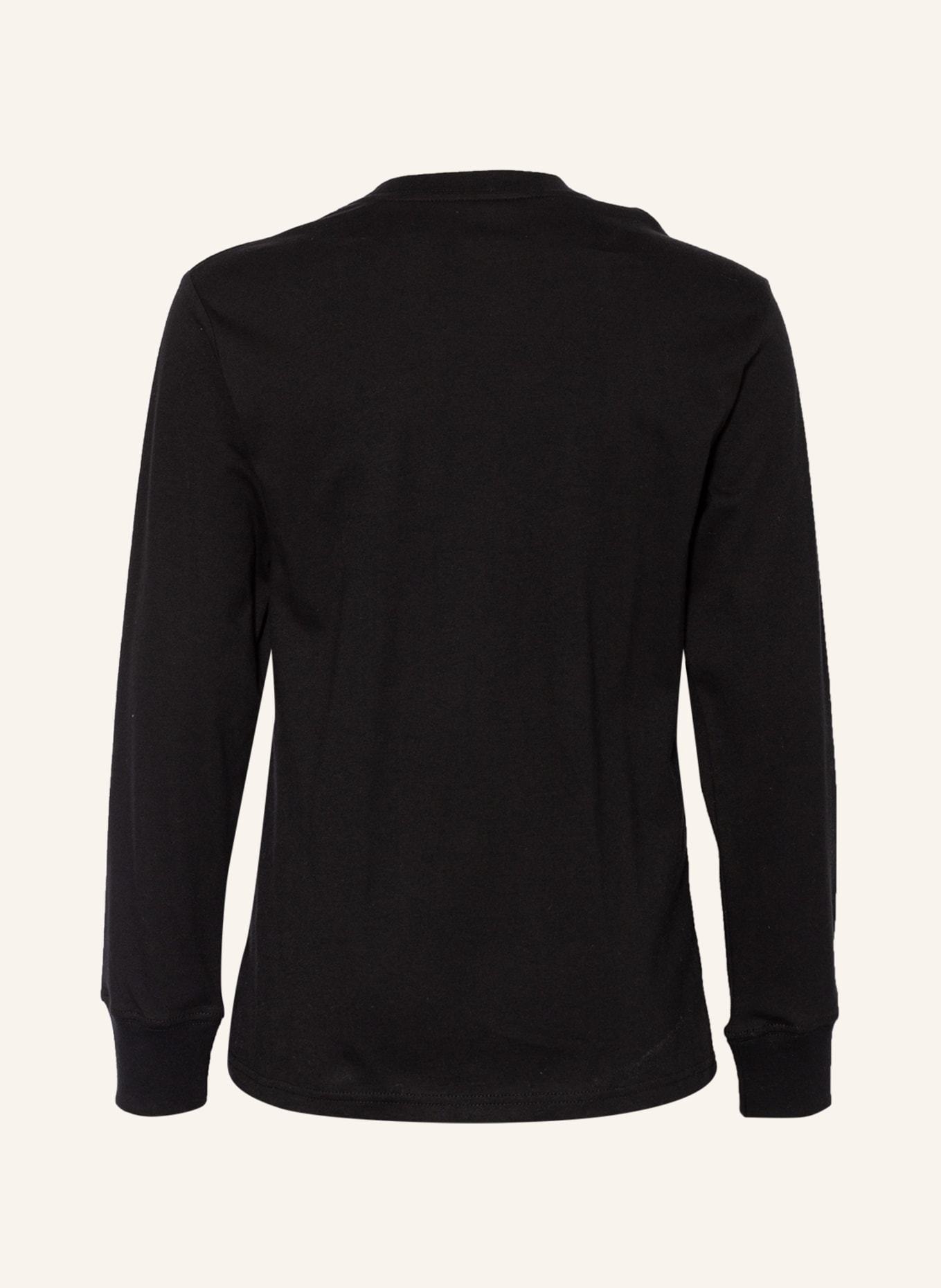 POLO RALPH LAUREN Long sleeve shirt: BLACK