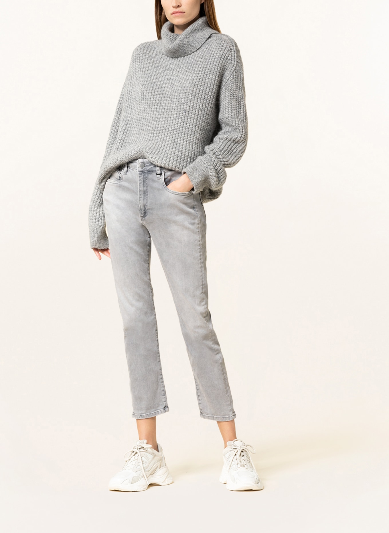 ELIAS RUMELIS Boyfriend jeans ERLEONA, Color: 530 Day Grey (Image 2)
