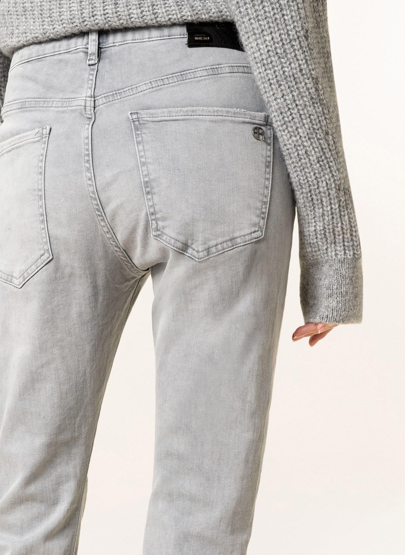 ELIAS RUMELIS Boyfriend Jeans ERLEONA, Farbe: 530 Day Grey (Bild 5)