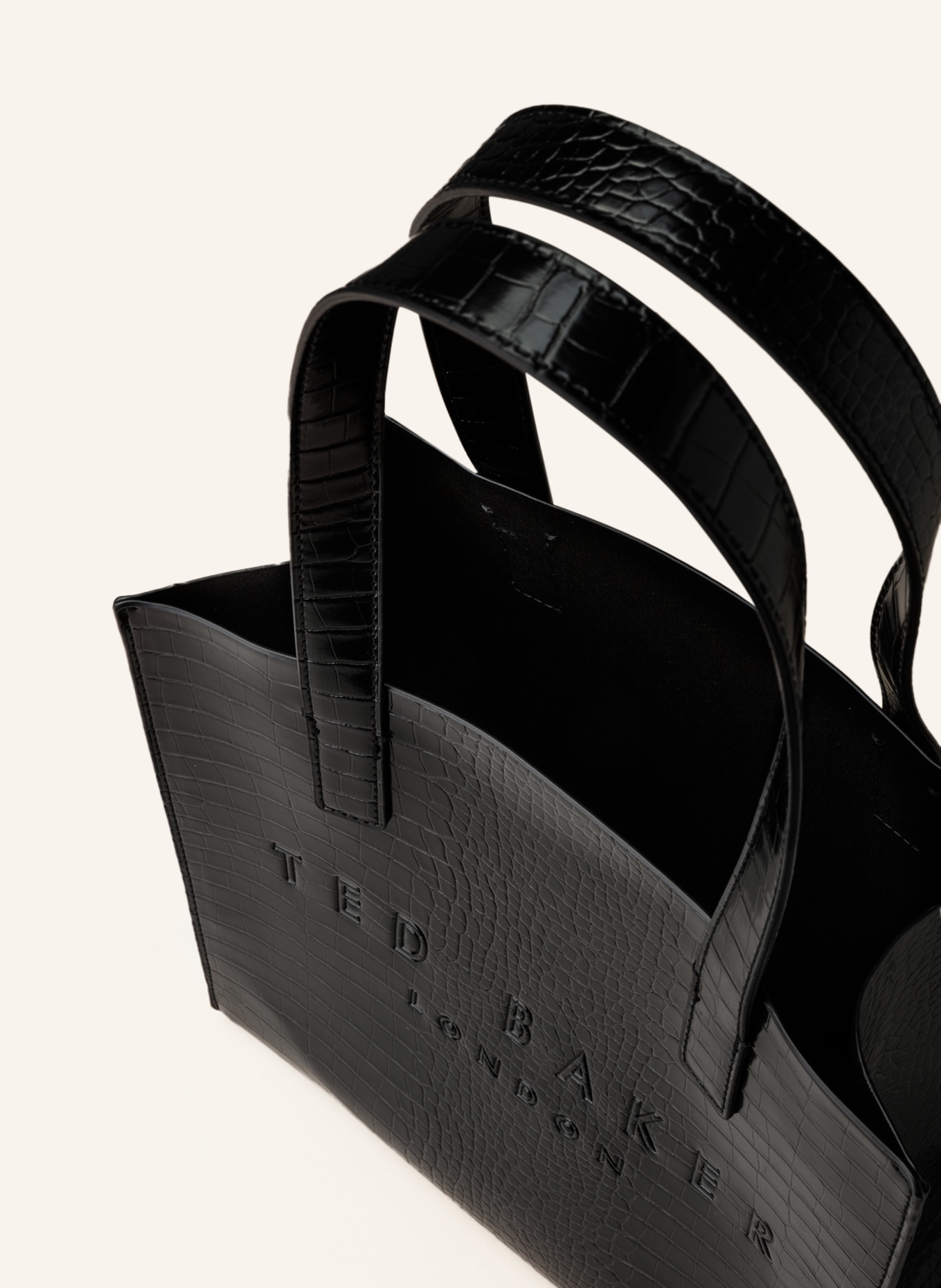 TED BAKER Handbag REPTCON ICON SMALL, Color: BLACK (Image 3)