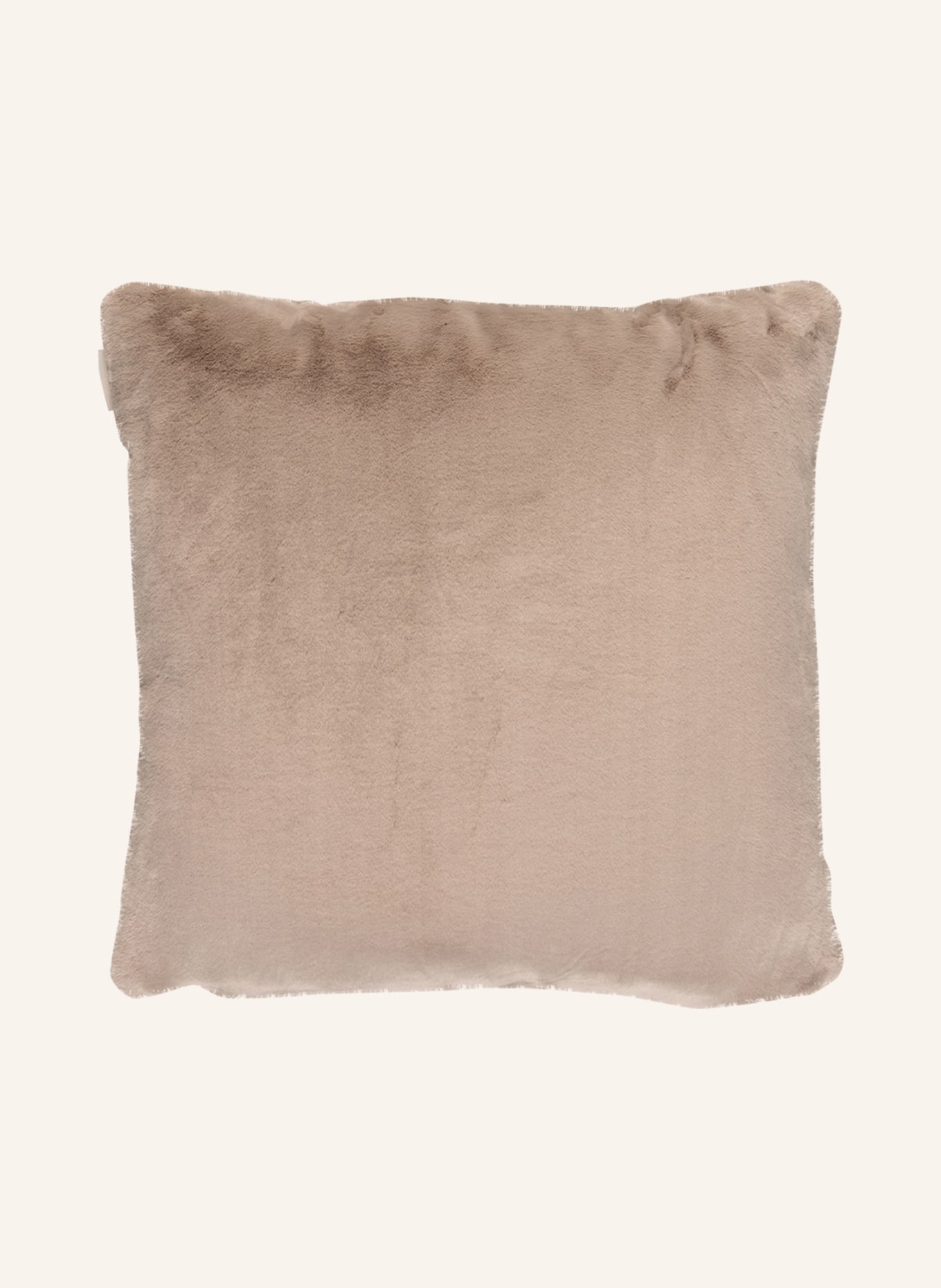 ESSENZA Faux fur decorative cushion, Color: TAUPE (Image 2)