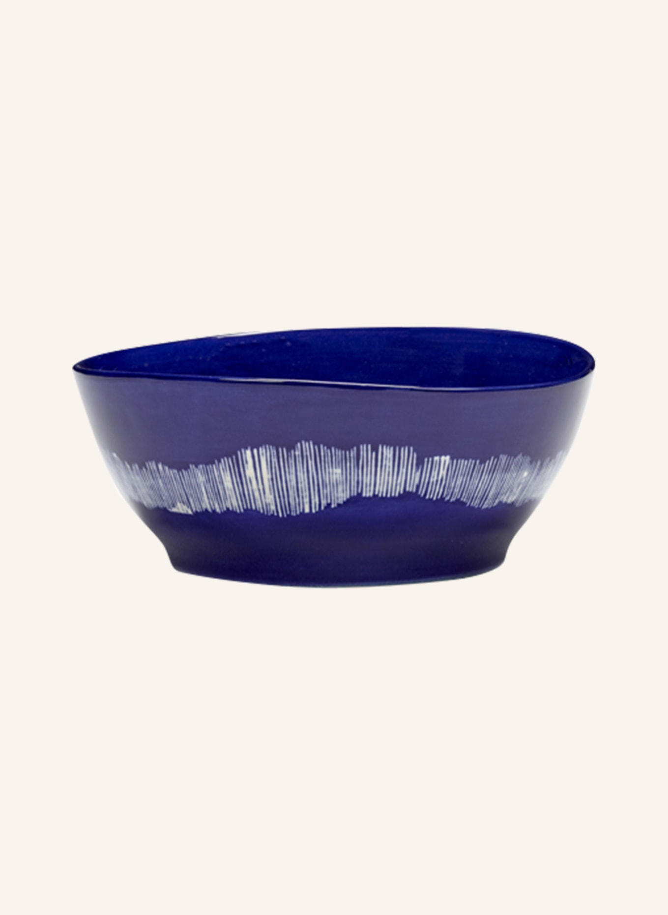 SERAX Set of 4 Bowls FEAST, Color: DARK BLUE (Image 1)