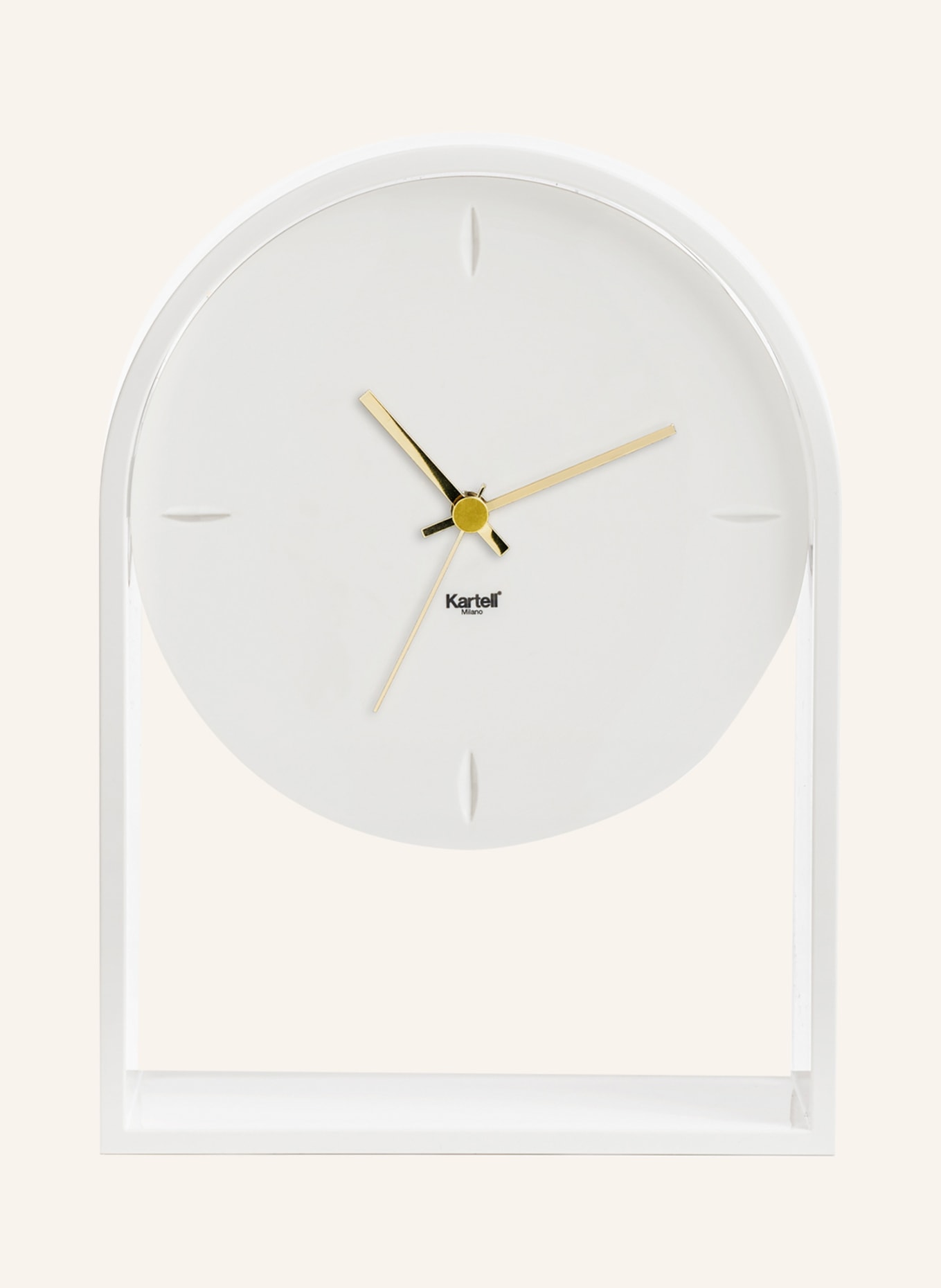 Kartell Table clock AIR DU TEMPS, Color: WHITE (Image 1)