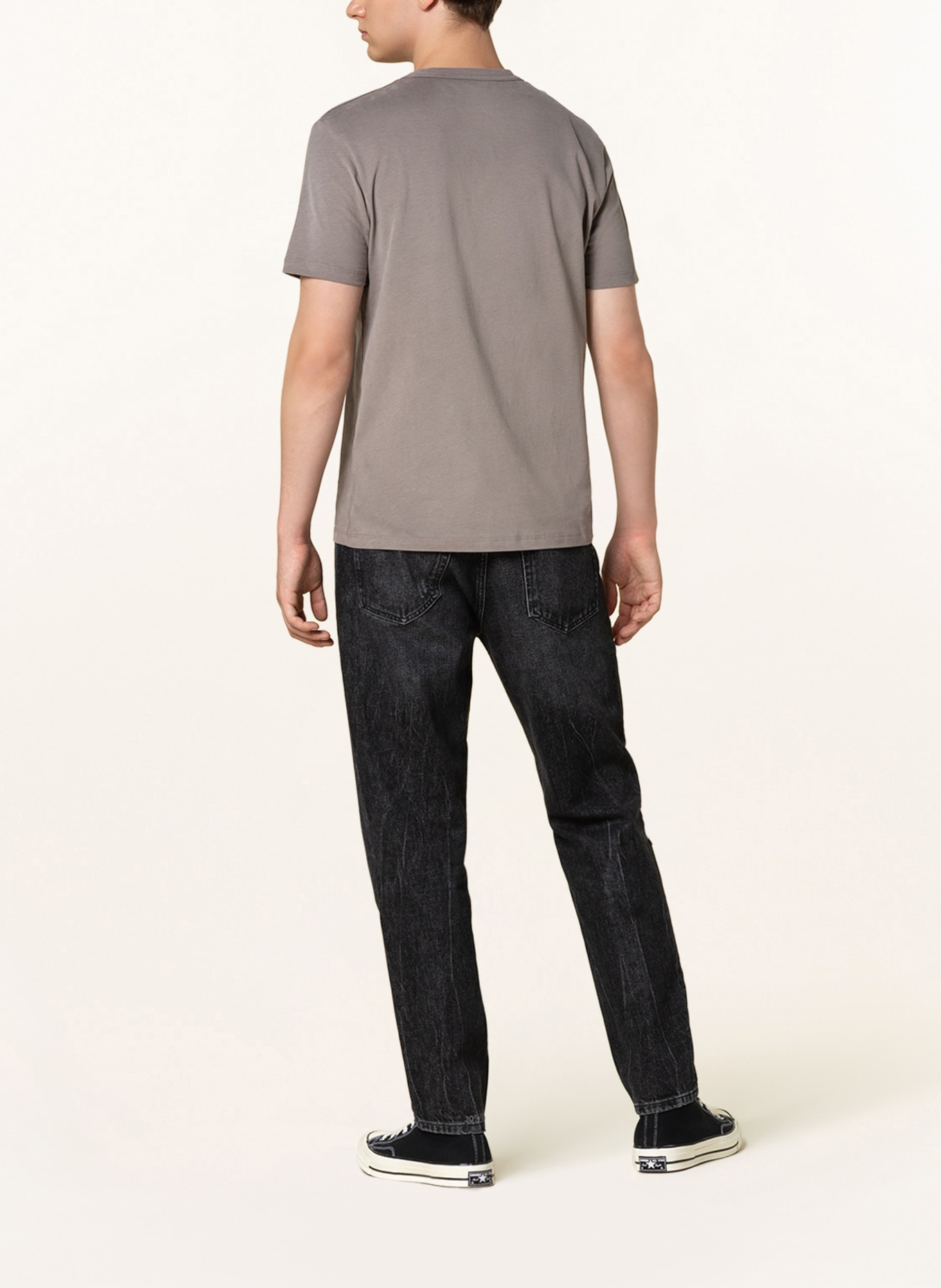 ALLSAINTS T-Shirt BRACE, Farbe: GRAU (Bild 3)