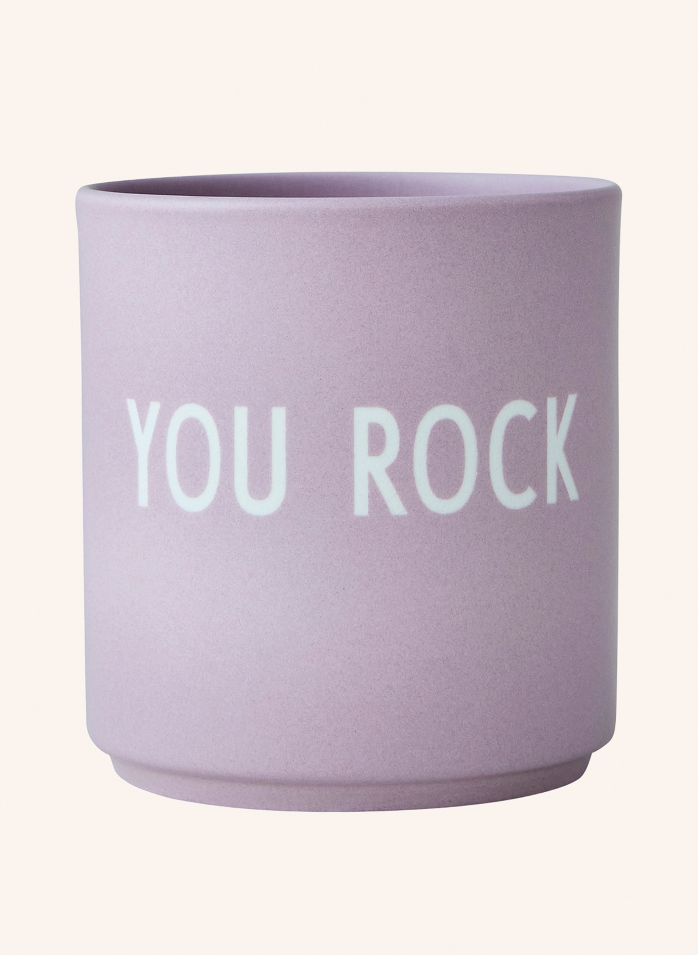 DESIGN LETTERS Becher YOU ROCK, Farbe: HELLLILA (Bild 1)