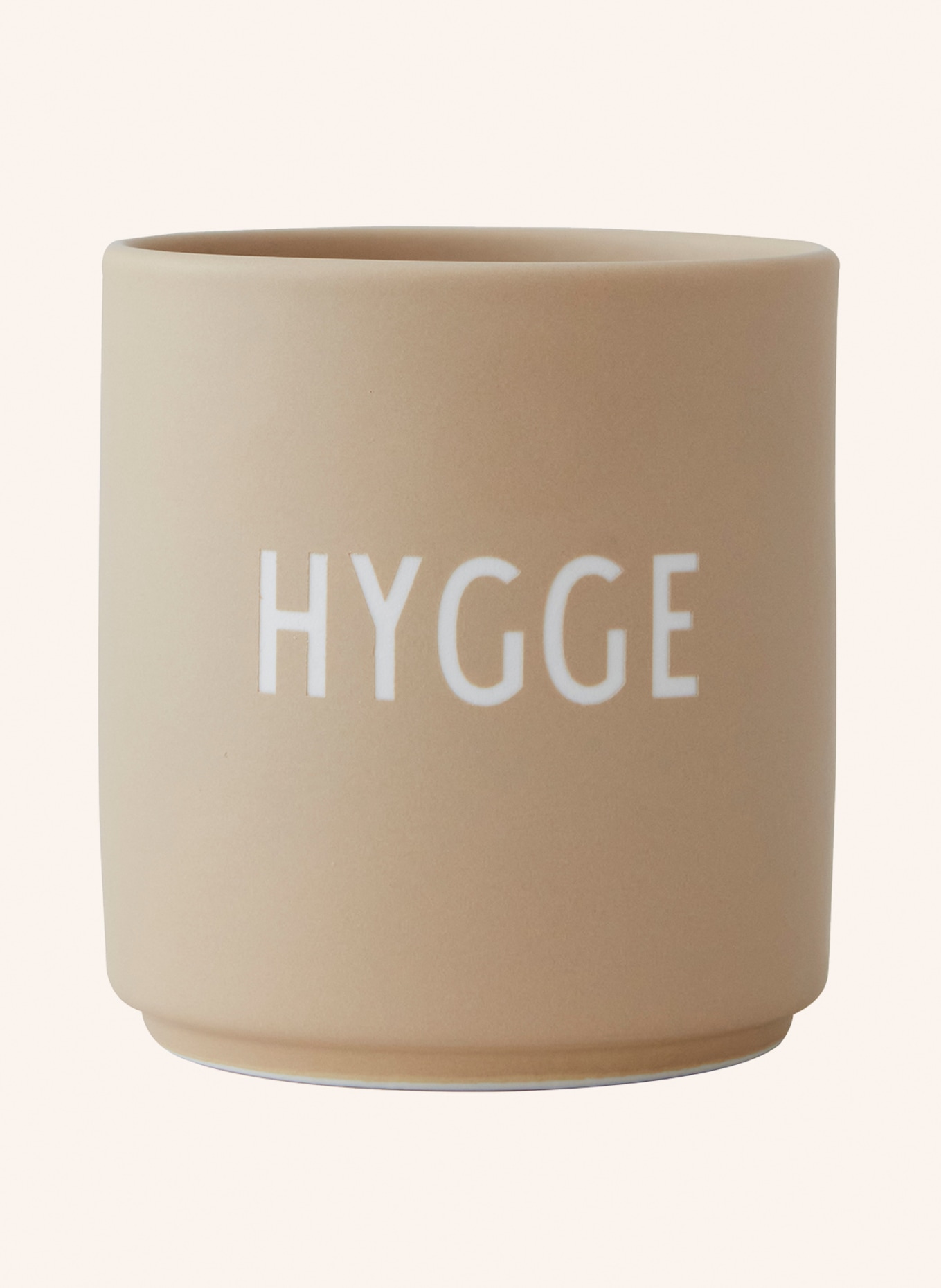 DESIGN LETTERS Mug HYGGE, Color: LIGHT YELLOW (Image 1)