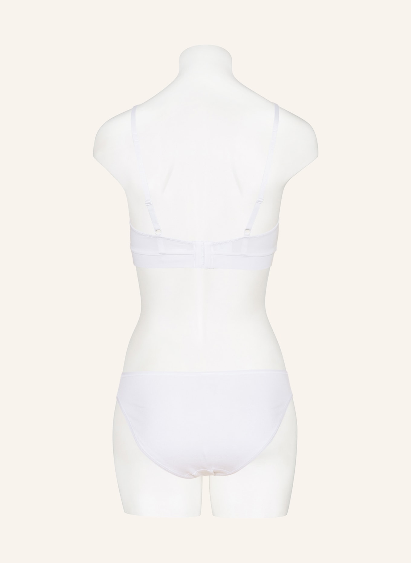 Skiny Bralette EVERY DAY IN COTTON ESSENTIALS, Color: WHITE (Image 3)