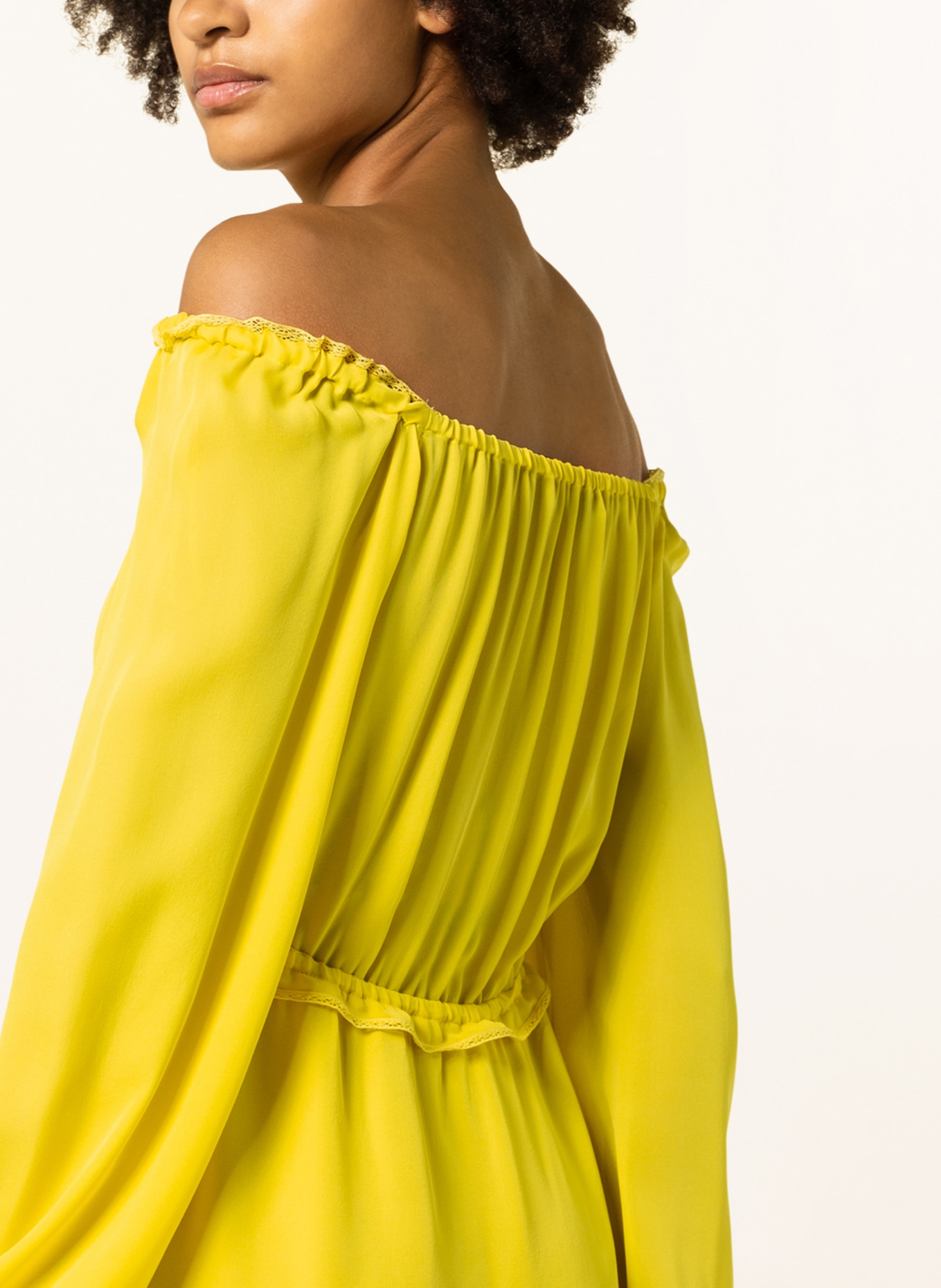 DOROTHEE SCHUMACHER Silk dress , Color: YELLOW (Image 4)