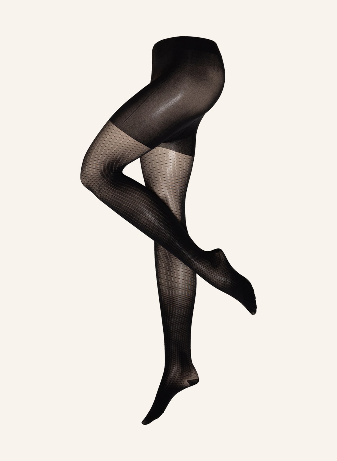 ITEM m6 Fine tights PIXIE with push-up effect, Color: BLACK (Image 1)