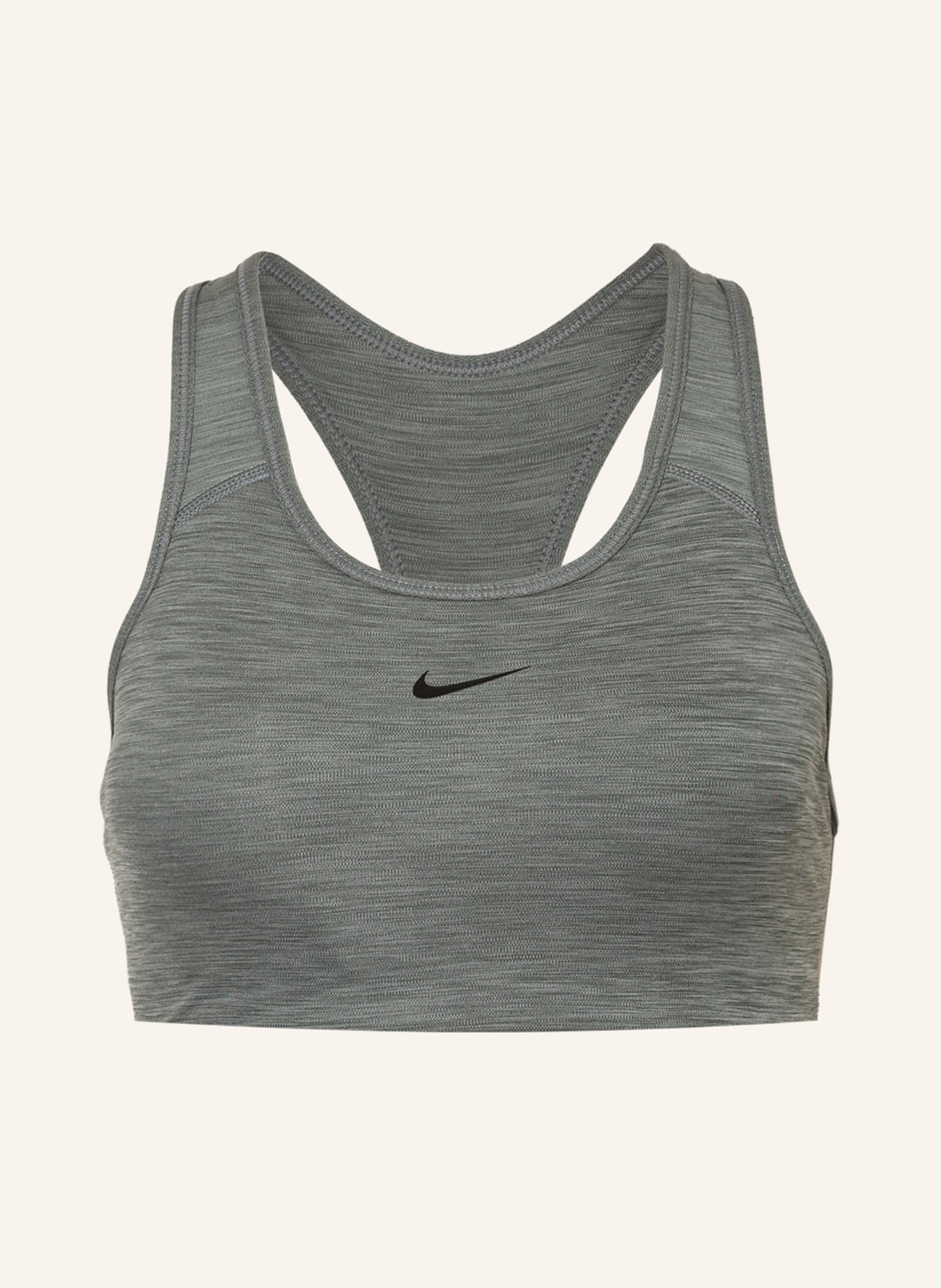 Nike Sport-BH SWOOSH, Farbe: GRAU (Bild 3)