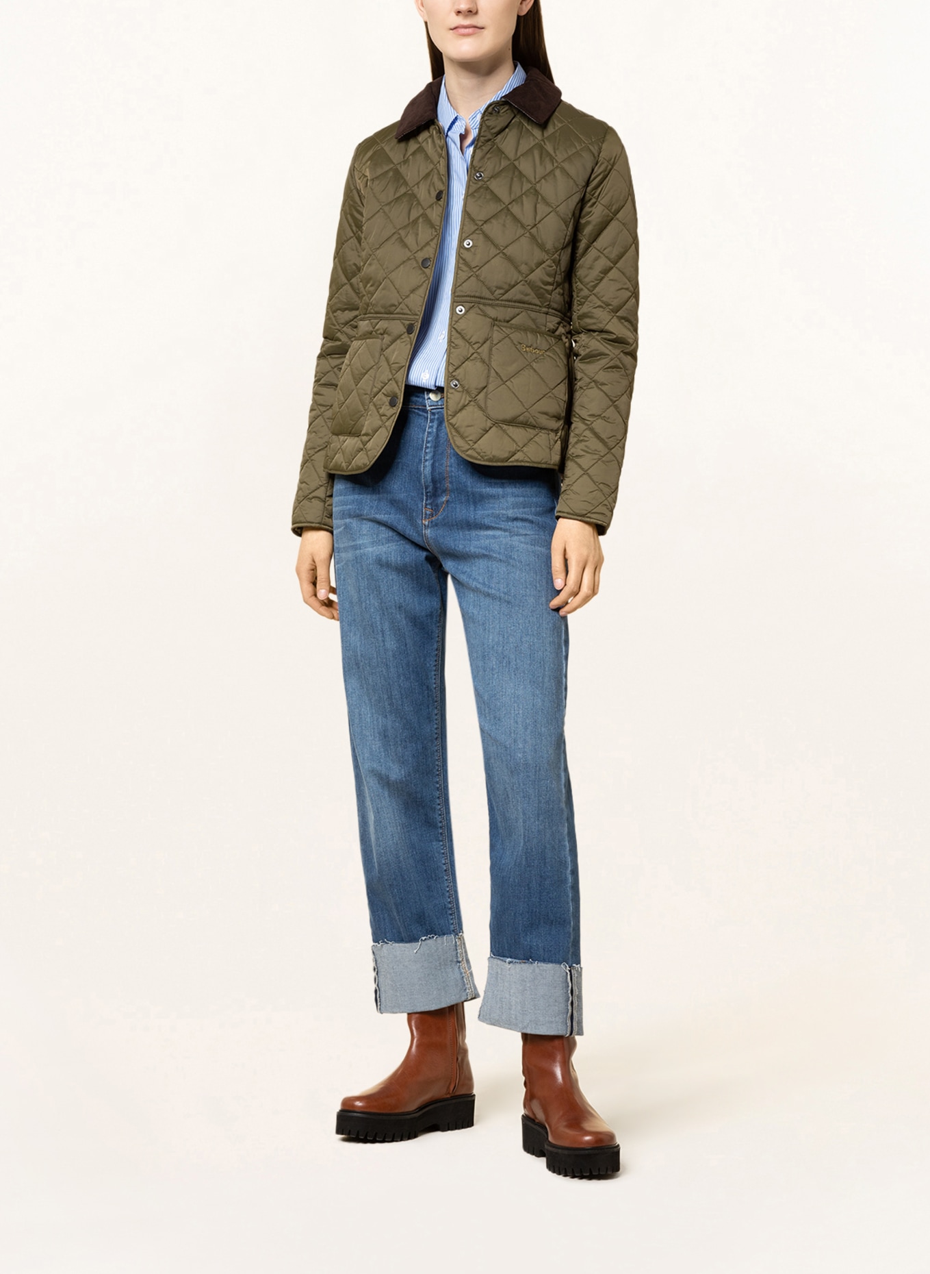 Barbour Jacke DEVERON: OLIV