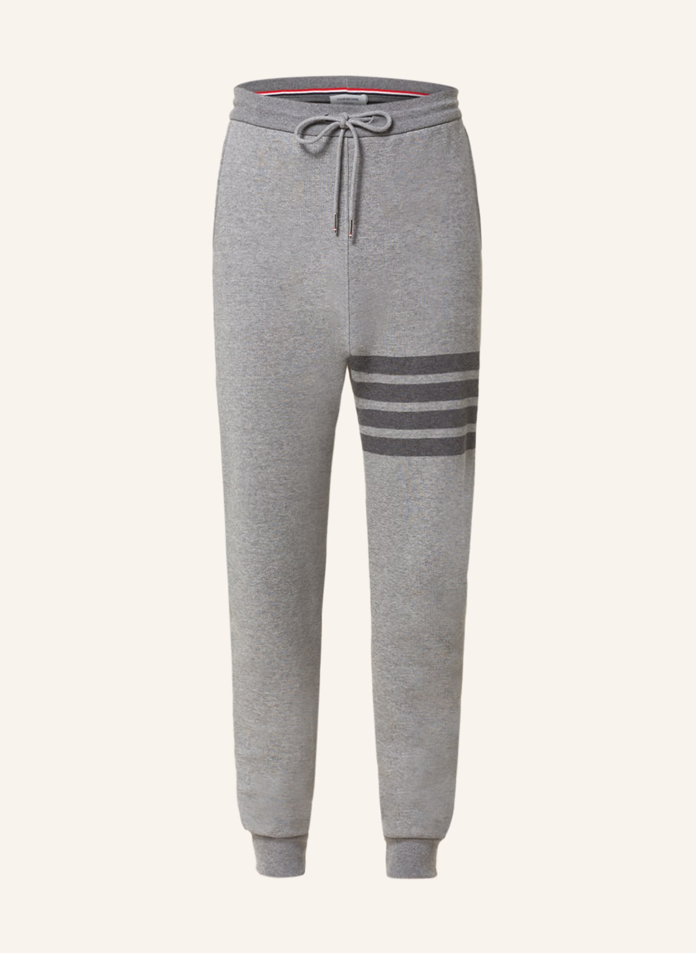 THOM BROWNE. Sweatpants, Color: GRAY (Image 1)