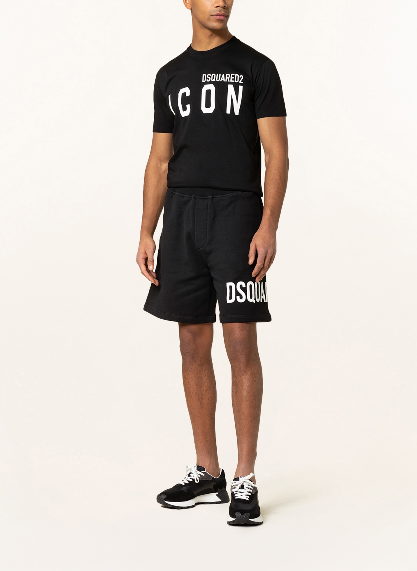 DSQUARED2 T-shirt ICON, Color: BLACK (Image 2)