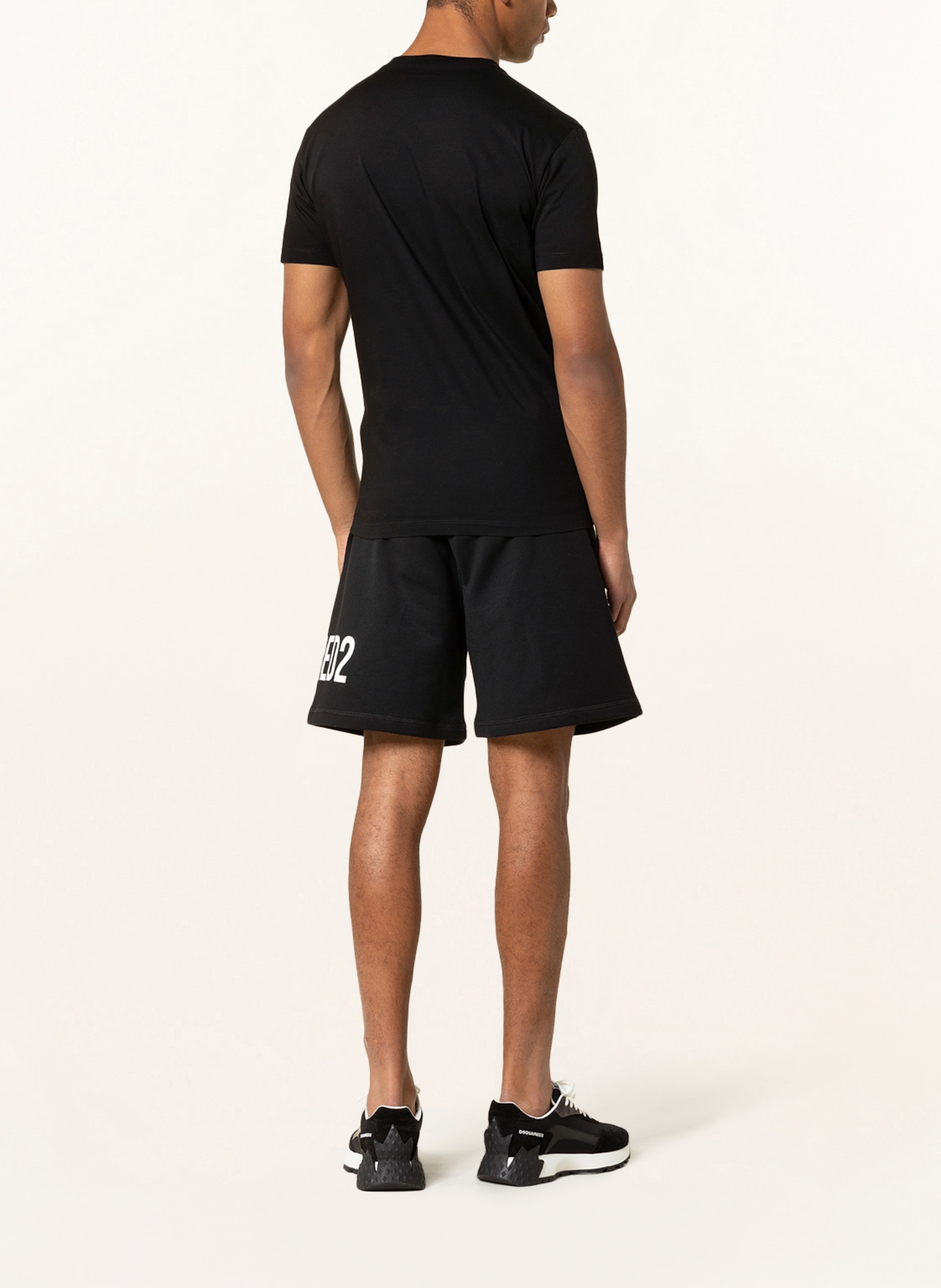 DSQUARED2 T-shirt ICON, Color: BLACK (Image 3)