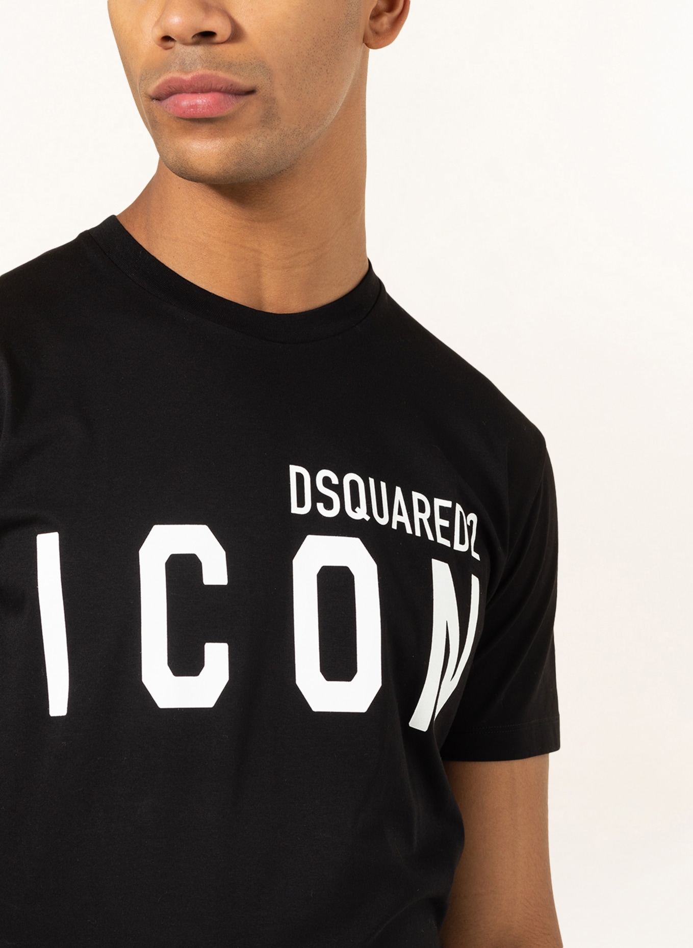 DSQUARED2 T-shirt ICON, Color: BLACK (Image 4)