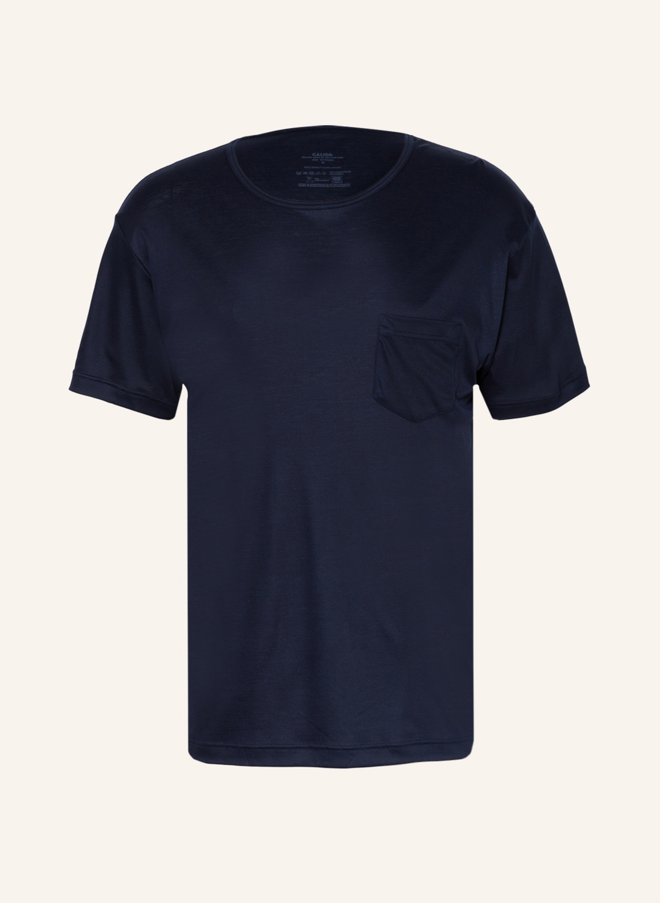 CALIDA T-Shirt CIRCULAR SLEEP, Farbe: DUNKELBLAU (Bild 1)