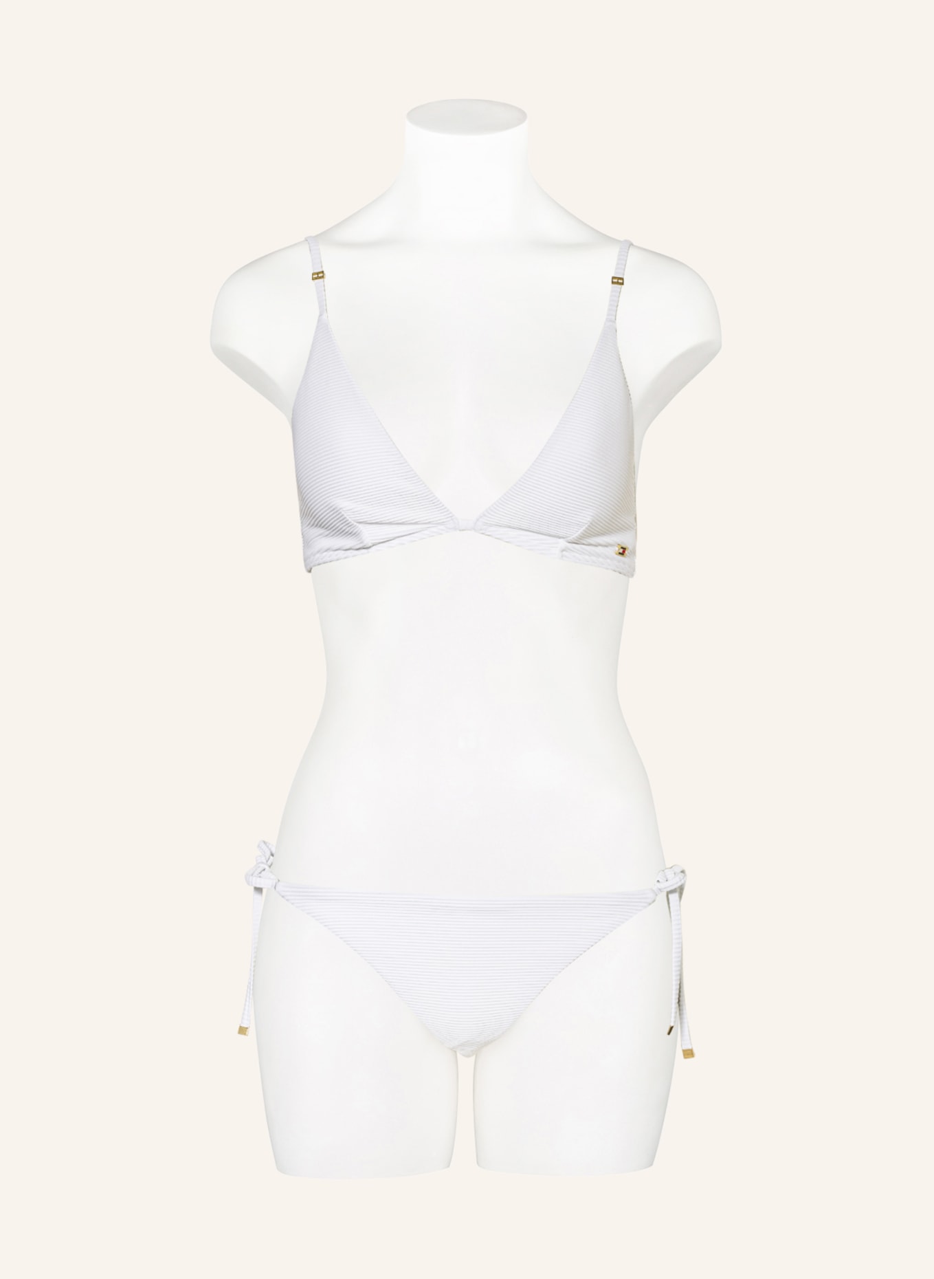 TOMMY HILFIGER Triangle bikini bottoms , Color: WHITE (Image 2)