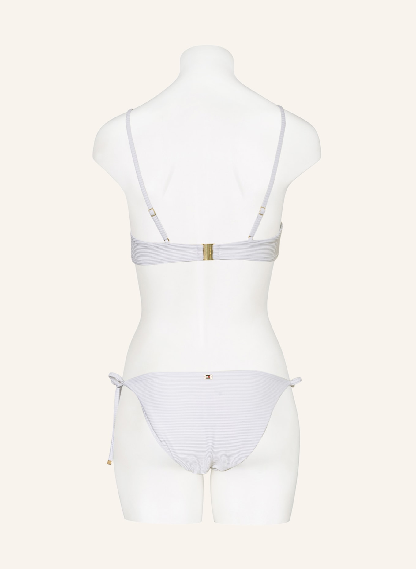 TOMMY HILFIGER Triangle bikini bottoms , Color: WHITE (Image 3)