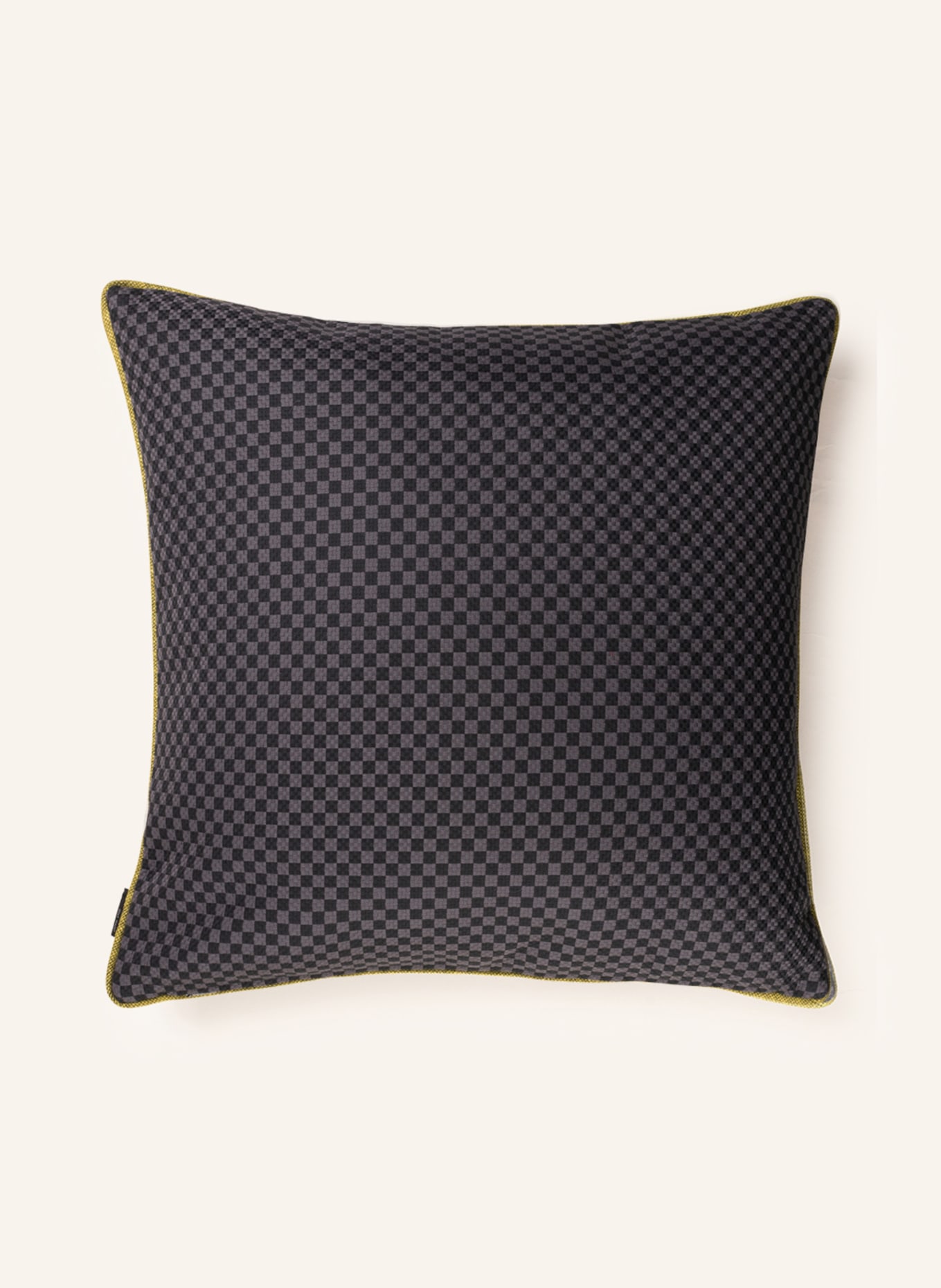 ROHLEDER Dekokissen: SCHWARZ / DUNKELGRAU