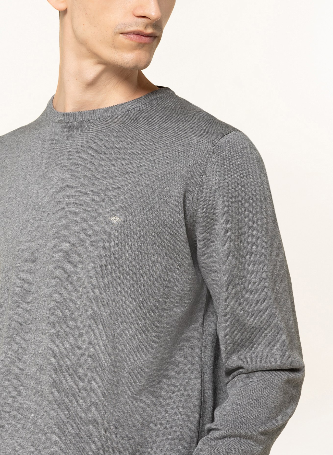 FYNCH-HATTON Sweater, Color: GRAY (Image 4)