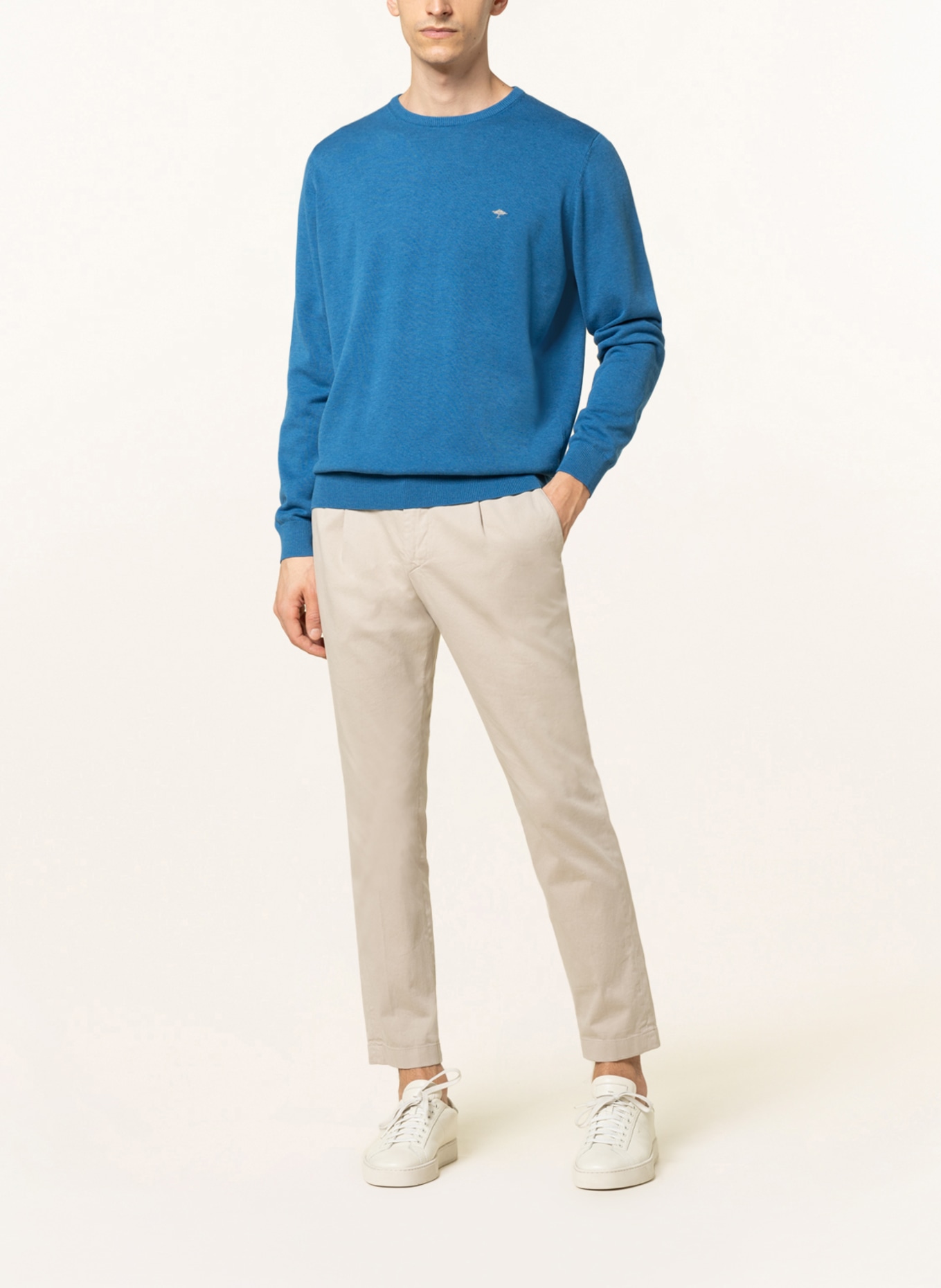 FYNCH-HATTON Pullover: BLAU