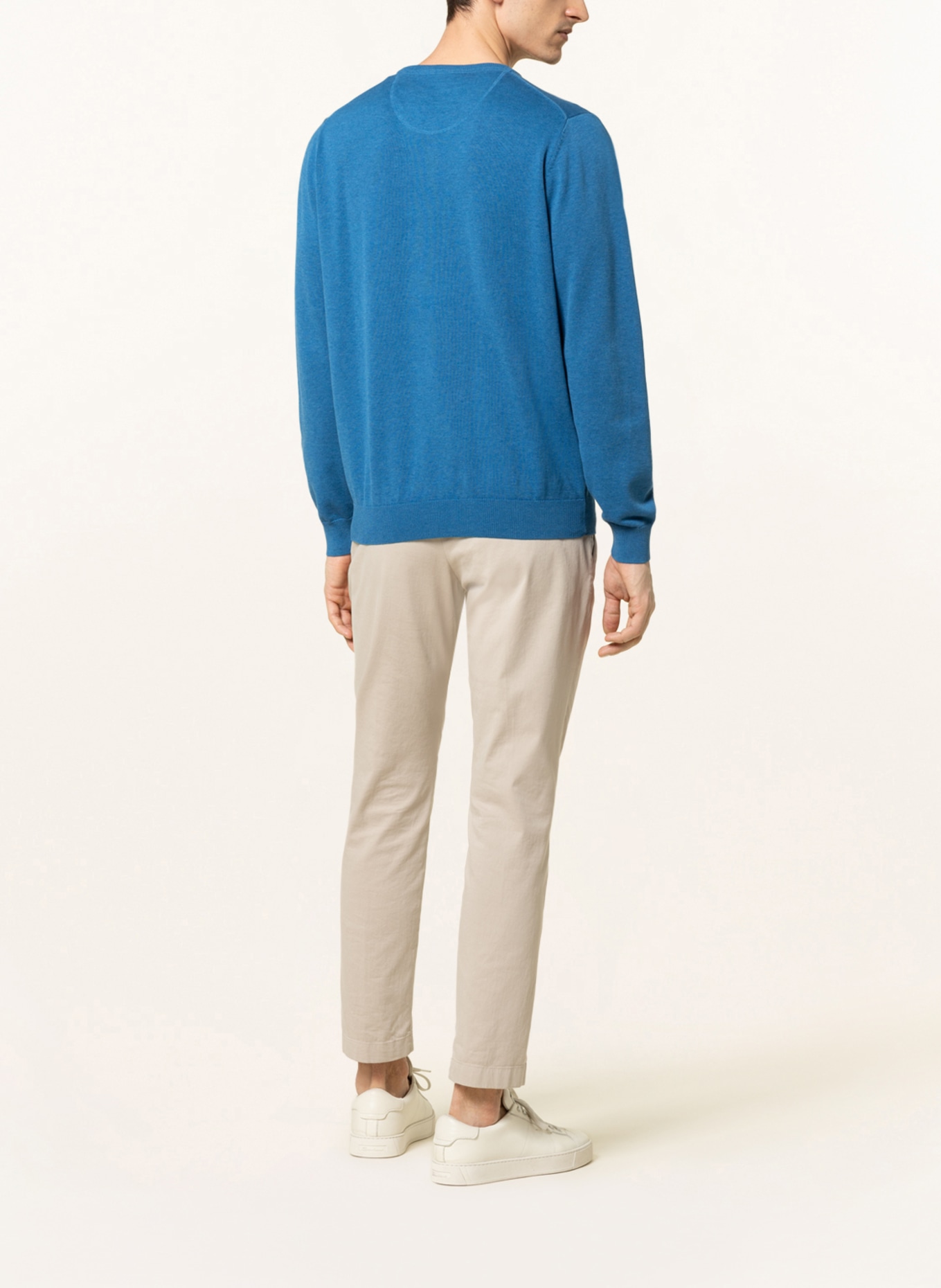 FYNCH-HATTON Pullover: BLAU
