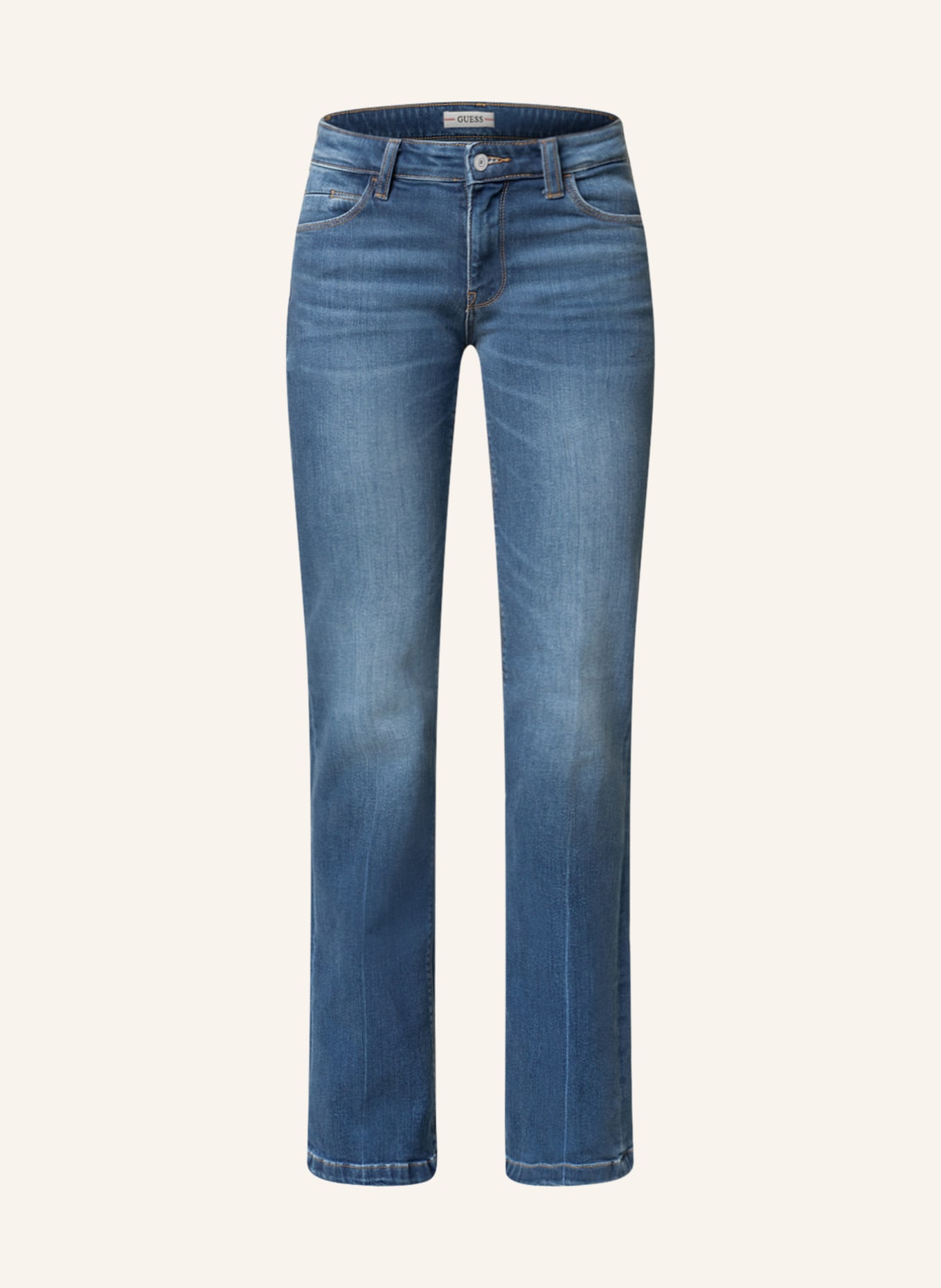 GUESS Bootcut jeans, Color: BLUE (Image 1)