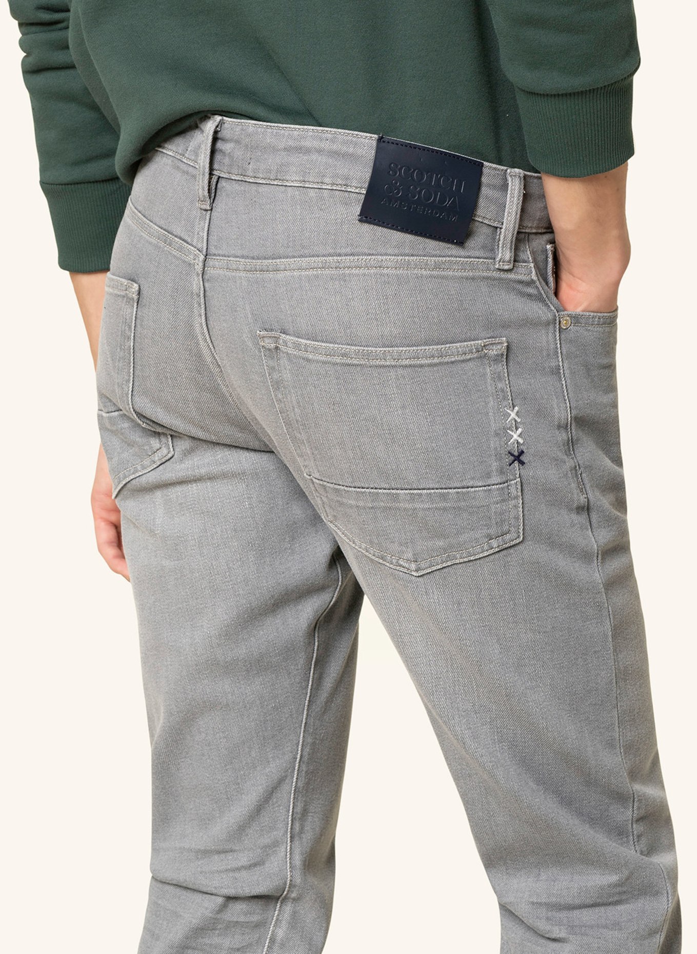 SCOTCH & SODA Jeans RALSTON Regular Slim Fit, Farbe: 4115 Grey Stone (Bild 5)