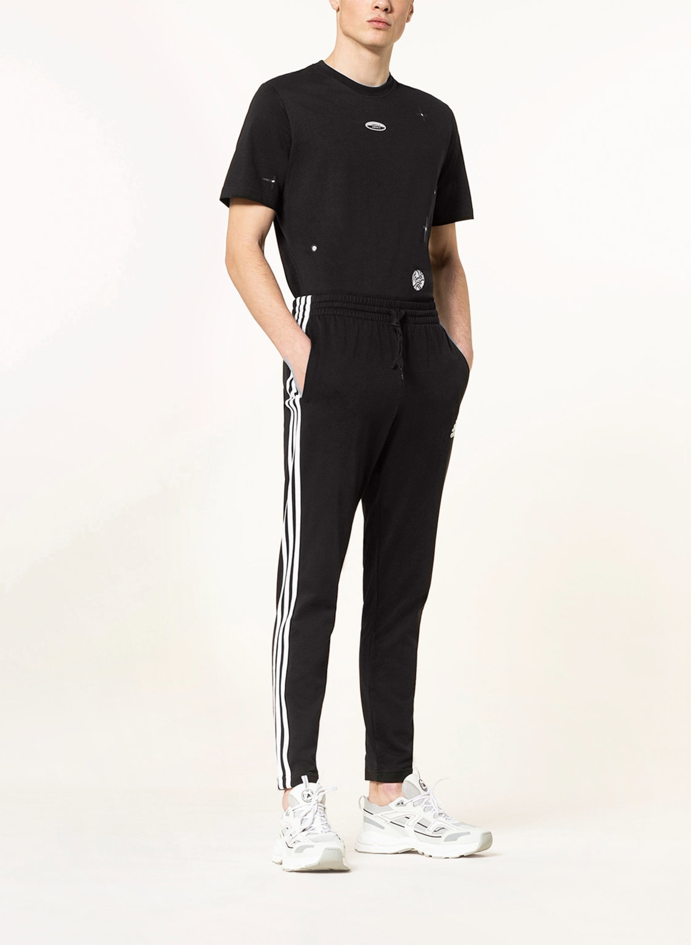 adidas Sweatpants ESSENTIALS, Color: BLACK (Image 2)